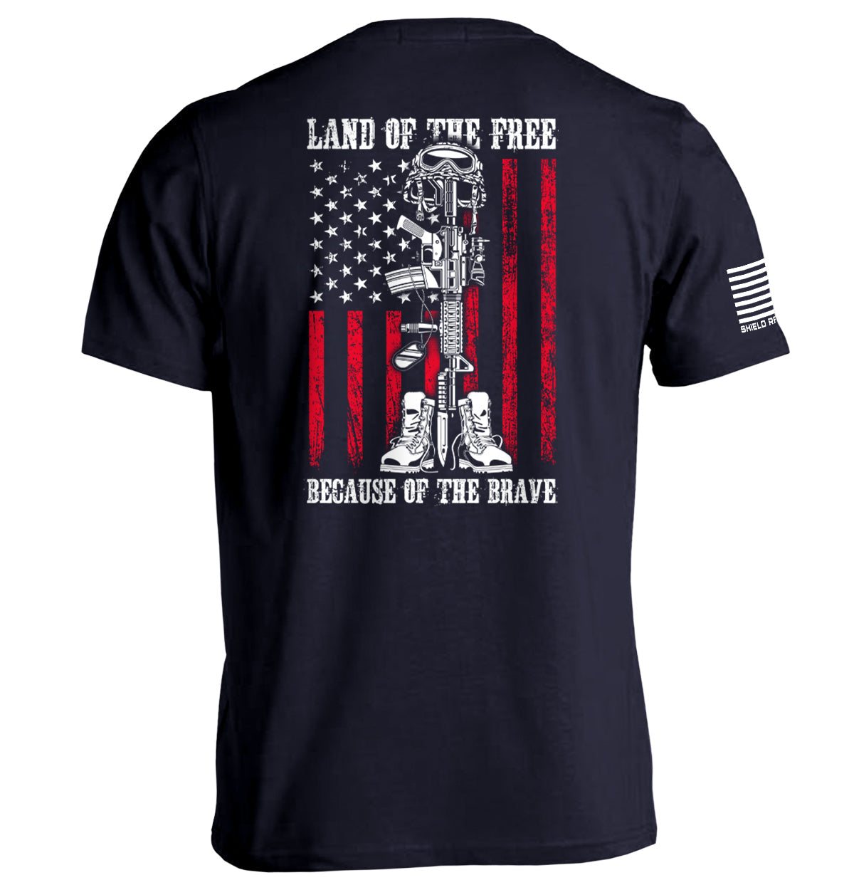 Land of the Free because of the Brave