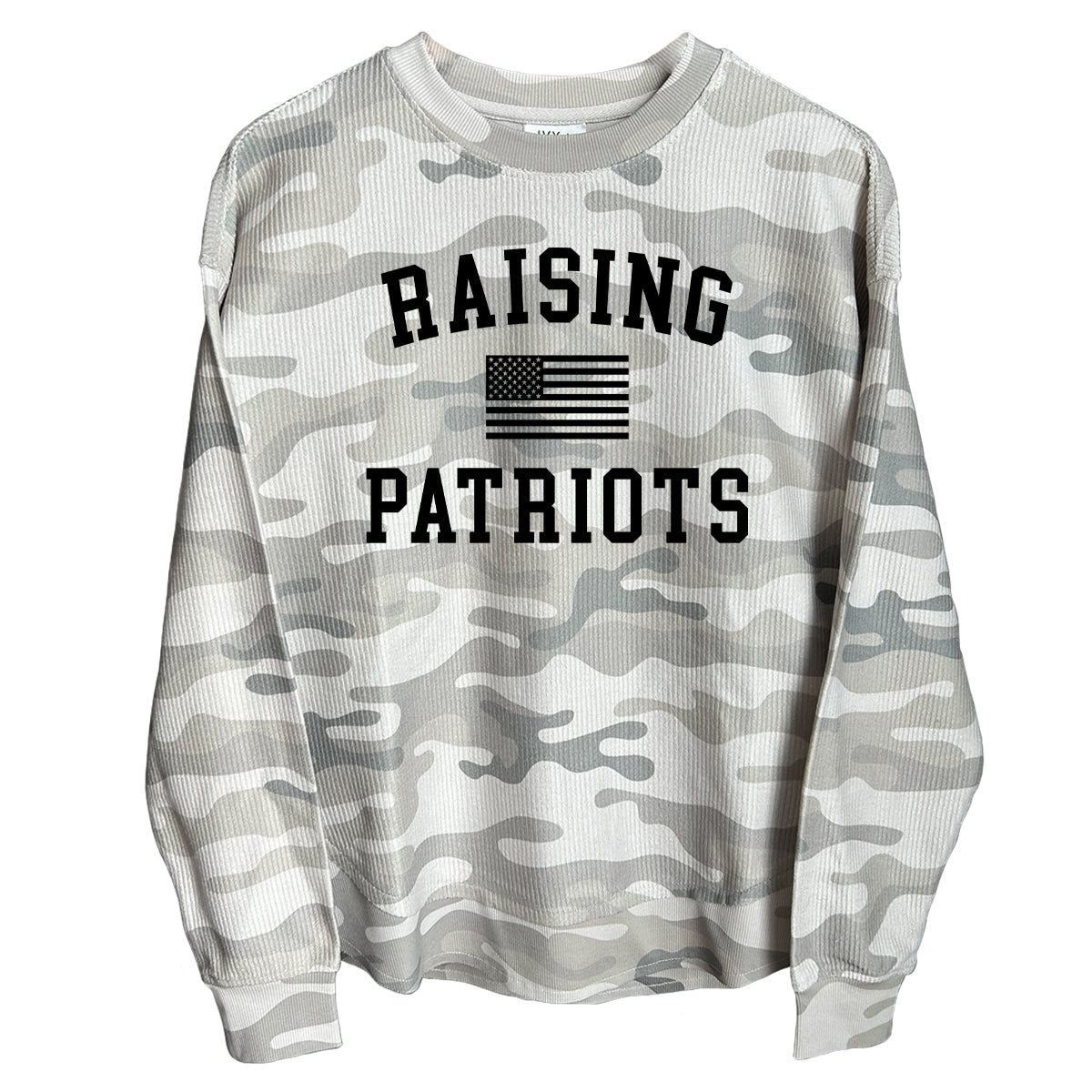 Raising Patriots (Front) Corded Poncho