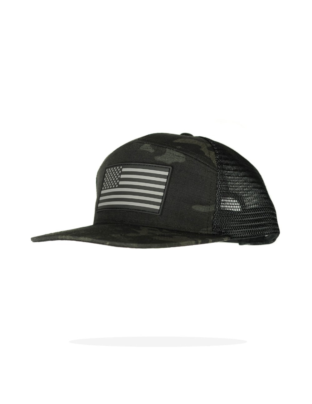 STMC® Black Ripstop Flag Hat