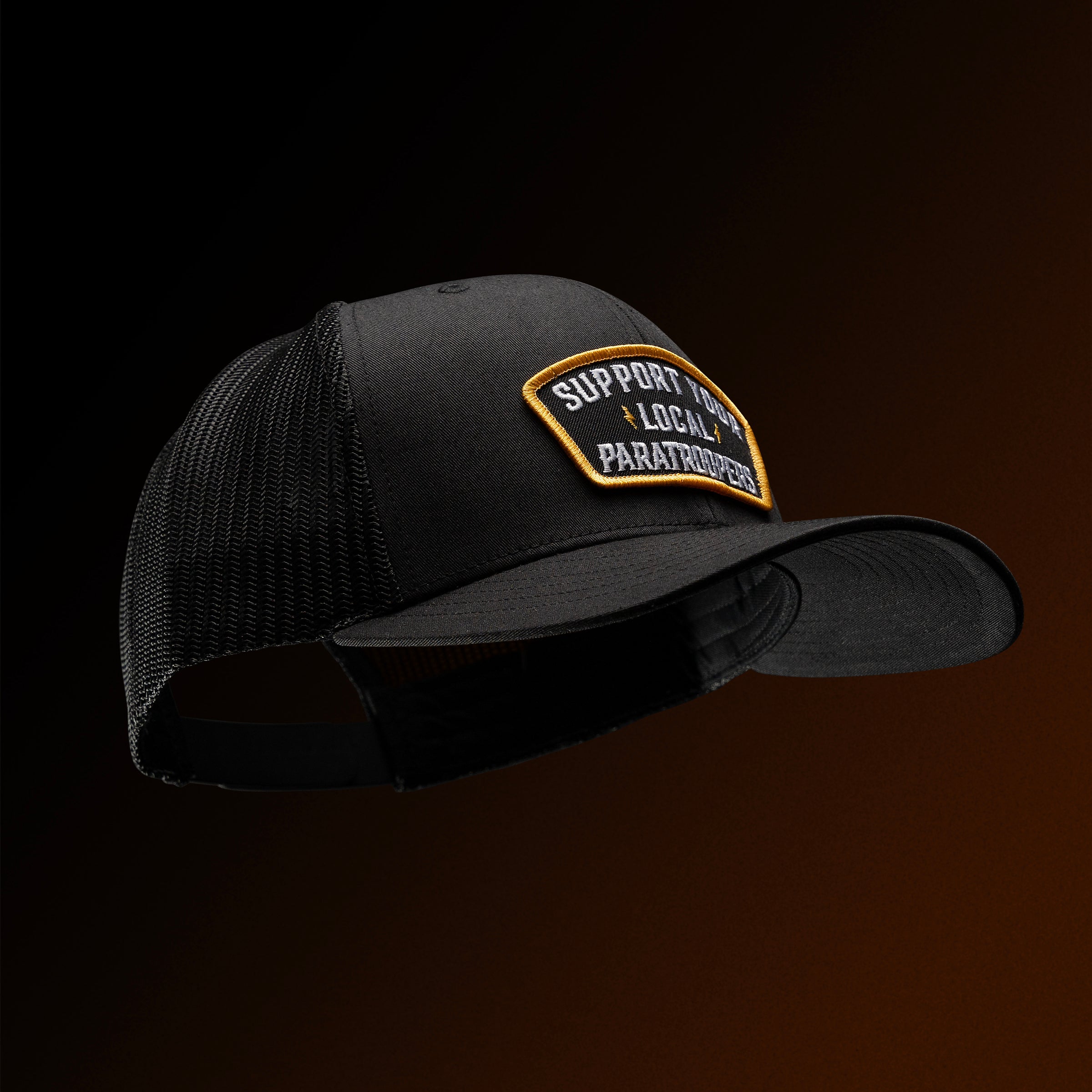 Support Your Local Paratroopers Patch Trucker Hat