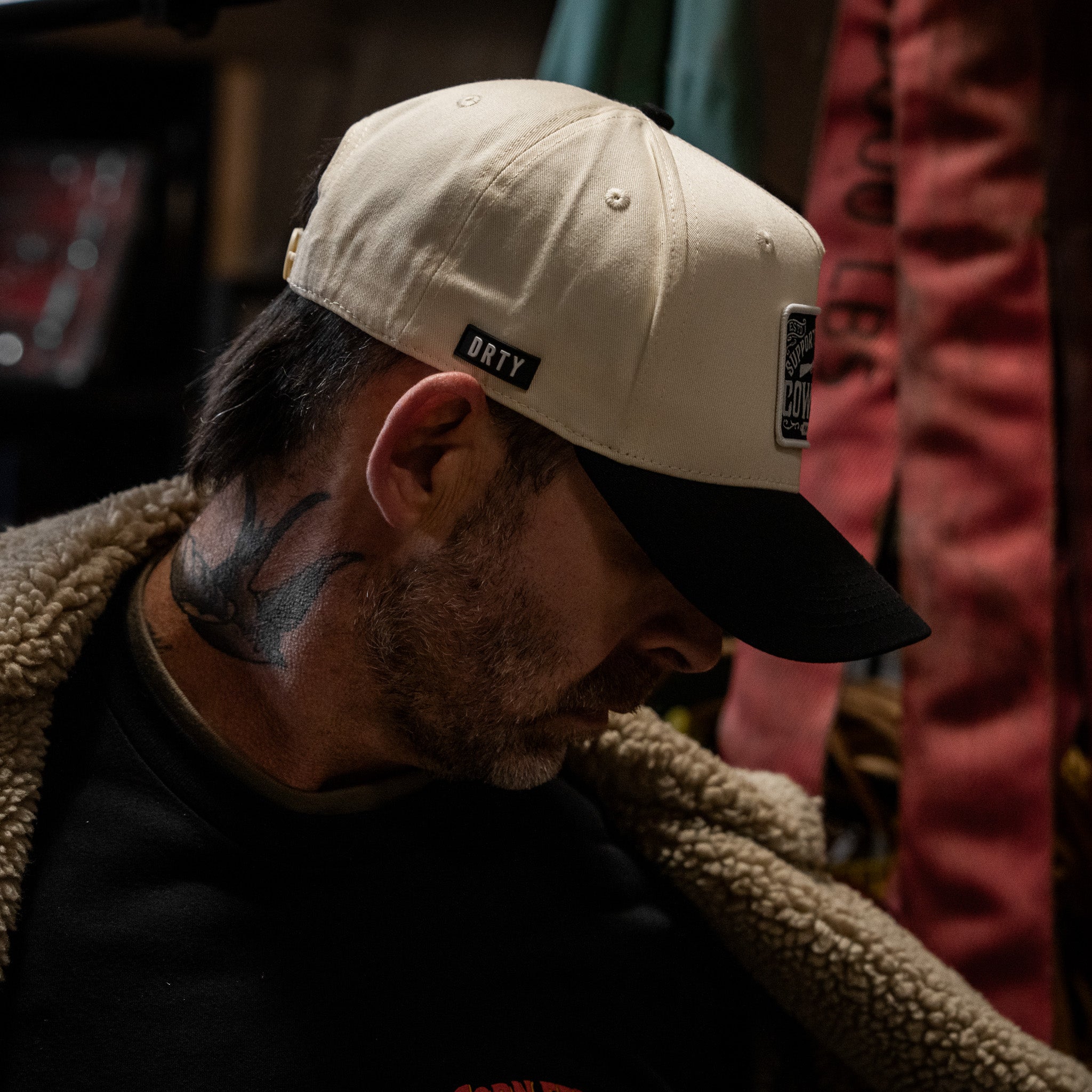 Support Your Local Cowboys Patch 5 Panel Workhorse Snapback