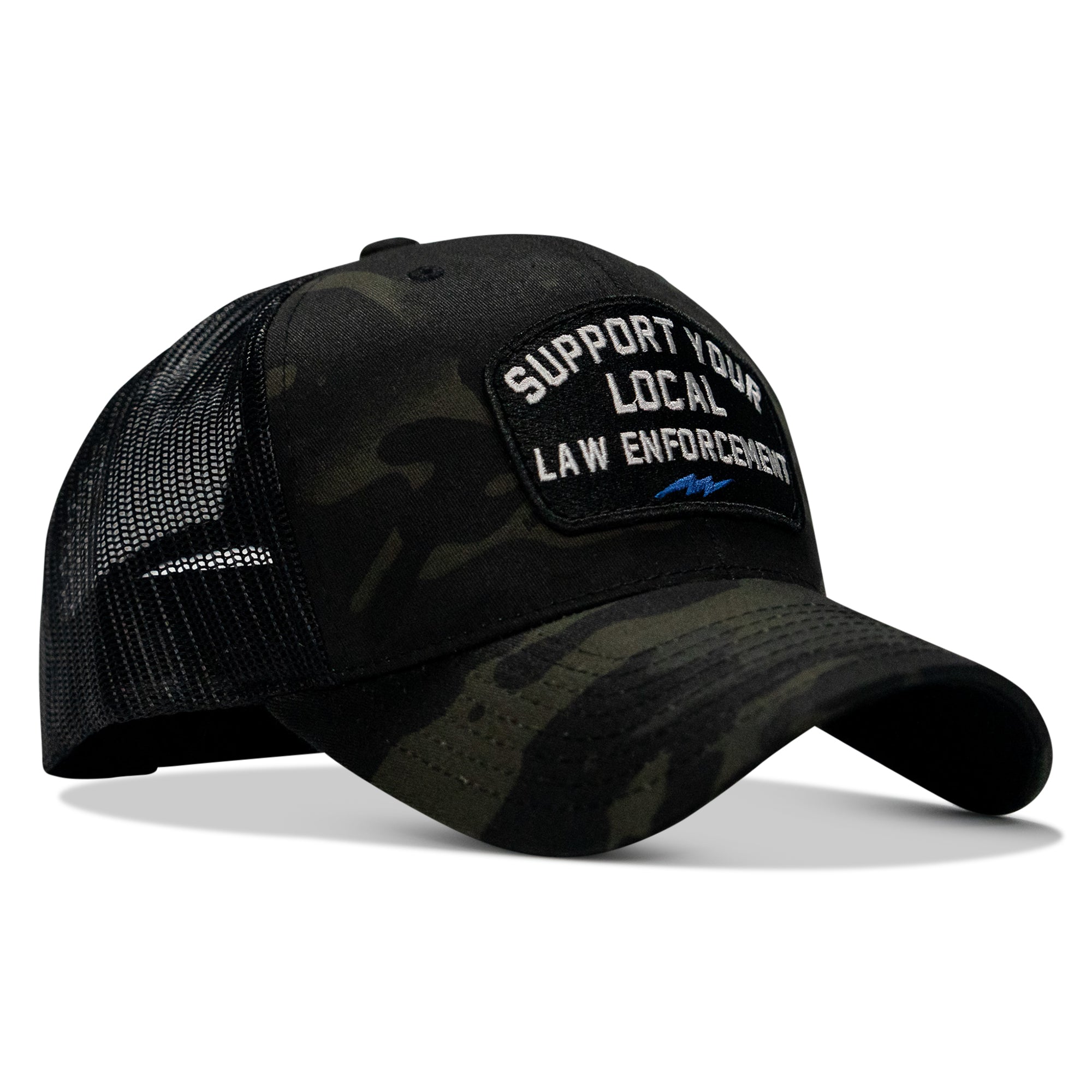 Support Your Local Law Enforcement Mid-Profile Snapback Hat