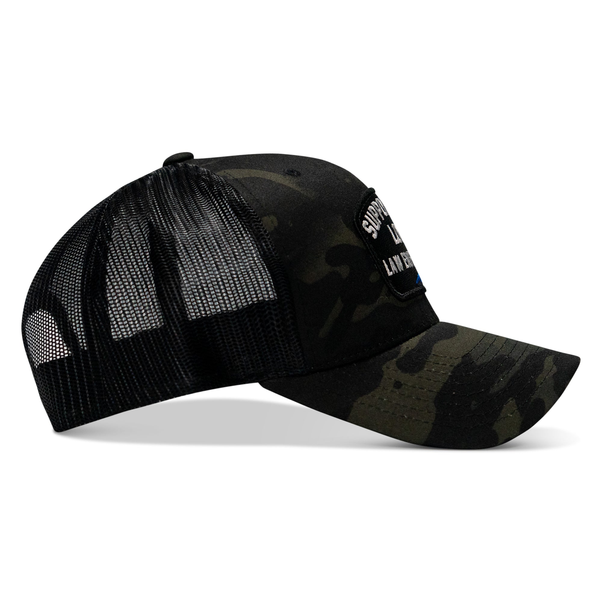Support Your Local Law Enforcement Mid-Profile Snapback Hat