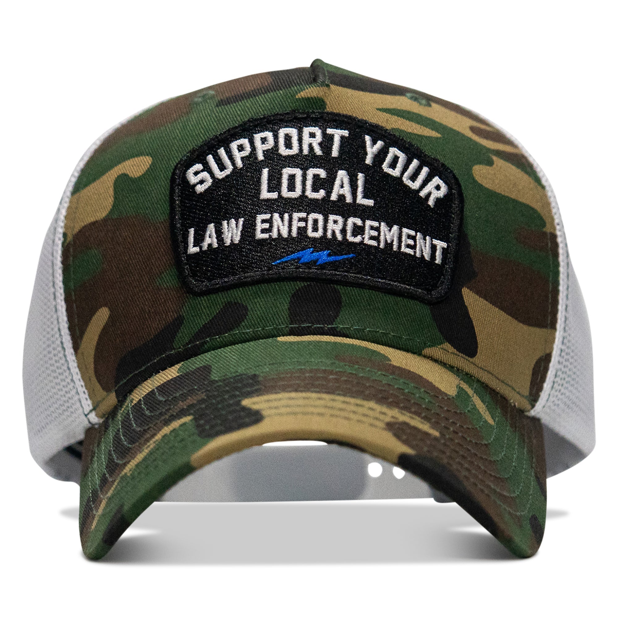 Support Your Local Law Enforcement Mid-Profile Snapback Hat