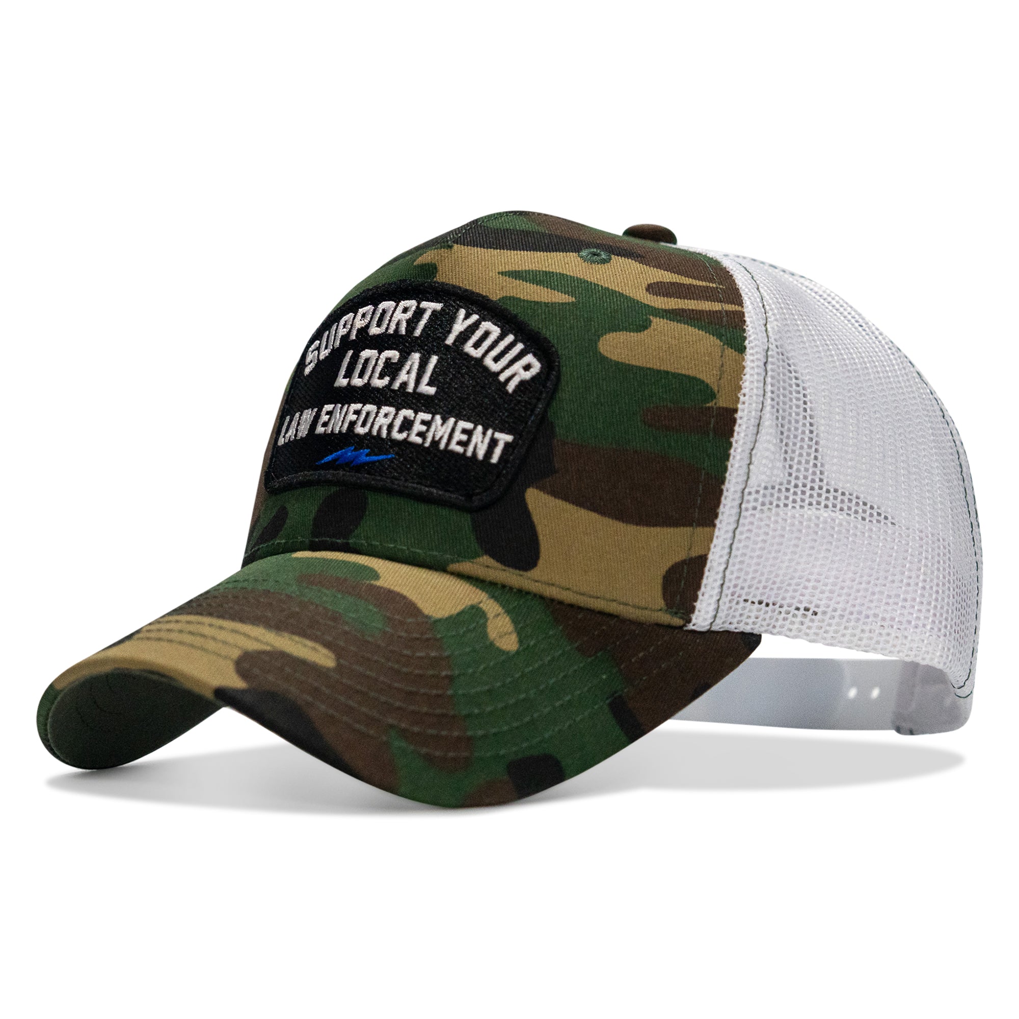 Support Your Local Law Enforcement Mid-Profile Snapback Hat