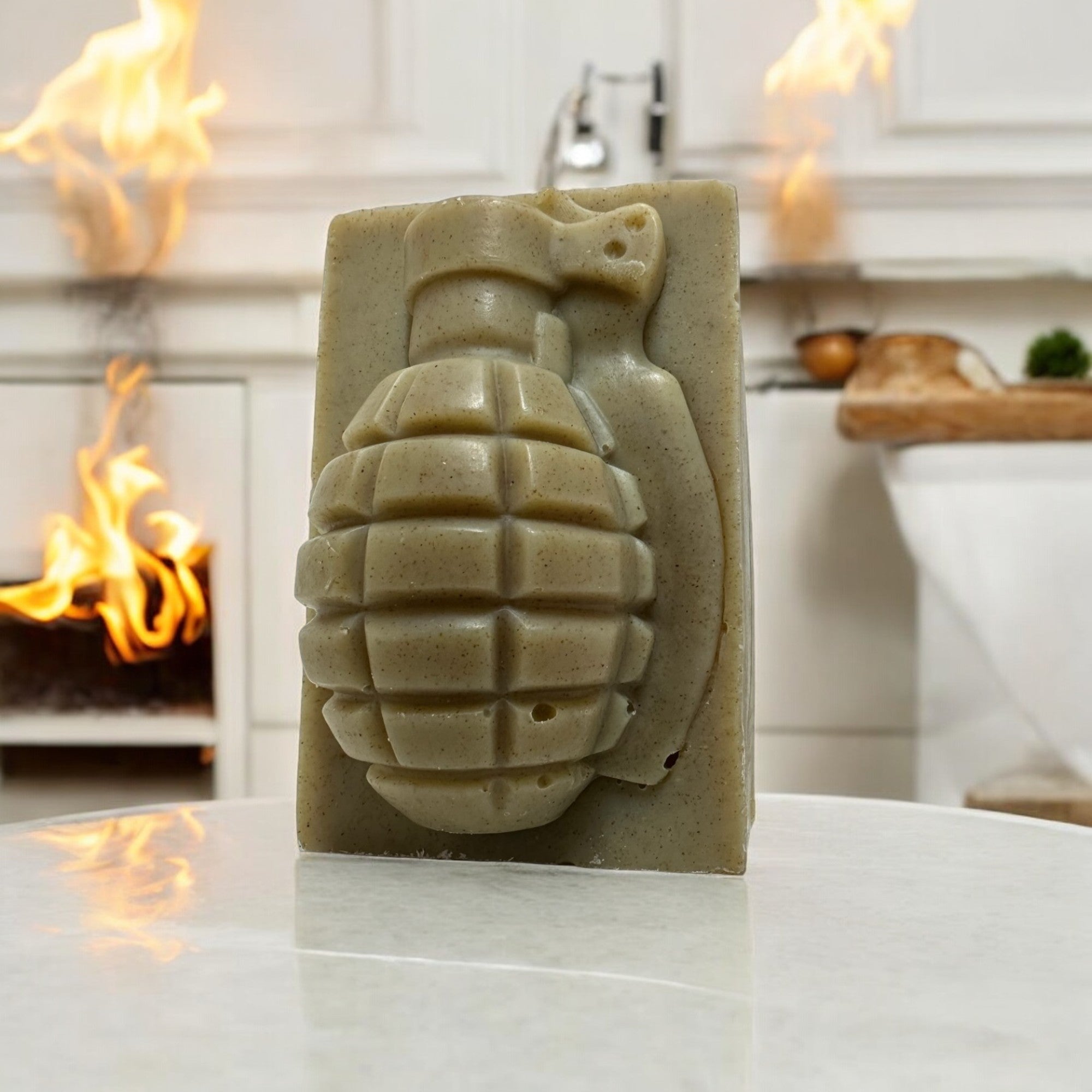 Salt Dog Natural Grenade Soap
