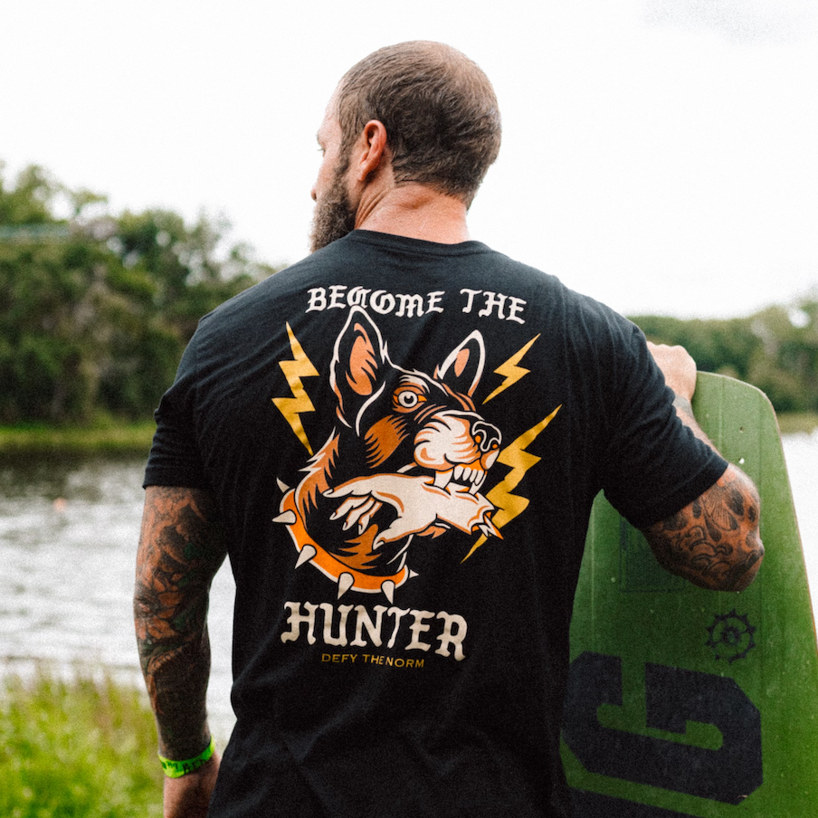 BECOME THE HUNTER TEE