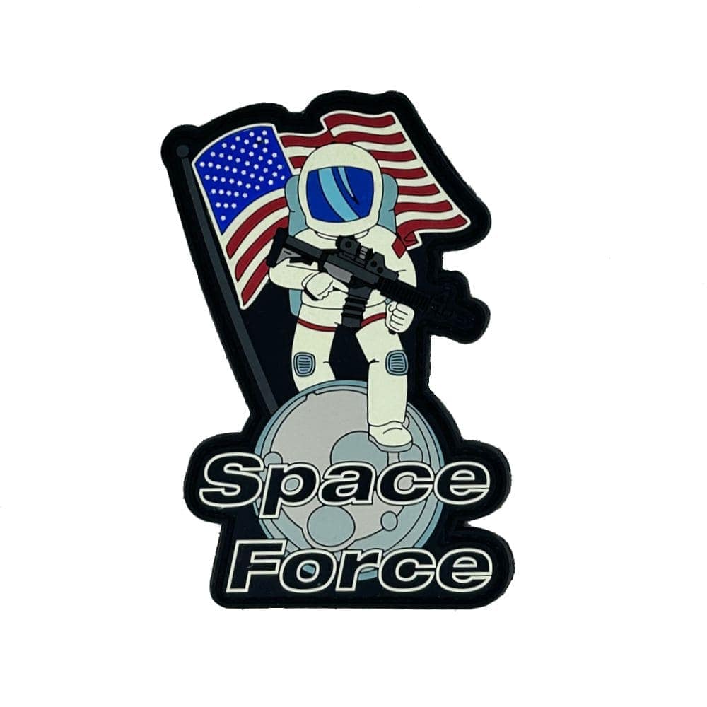 Space Force - Glow in the Dark - 4x2.5 inch PVC Patch