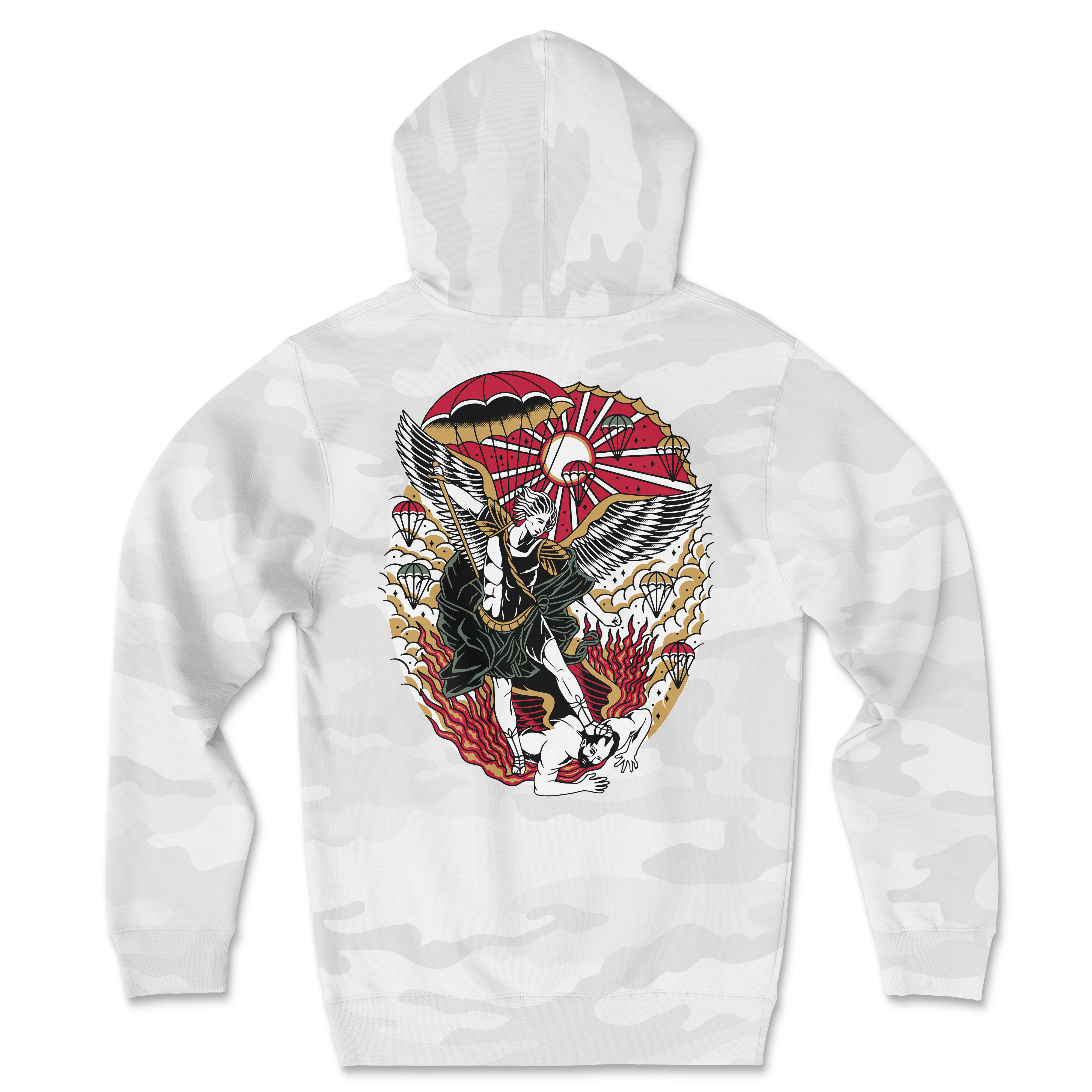 St. Michael Traditional Camo Hoodie