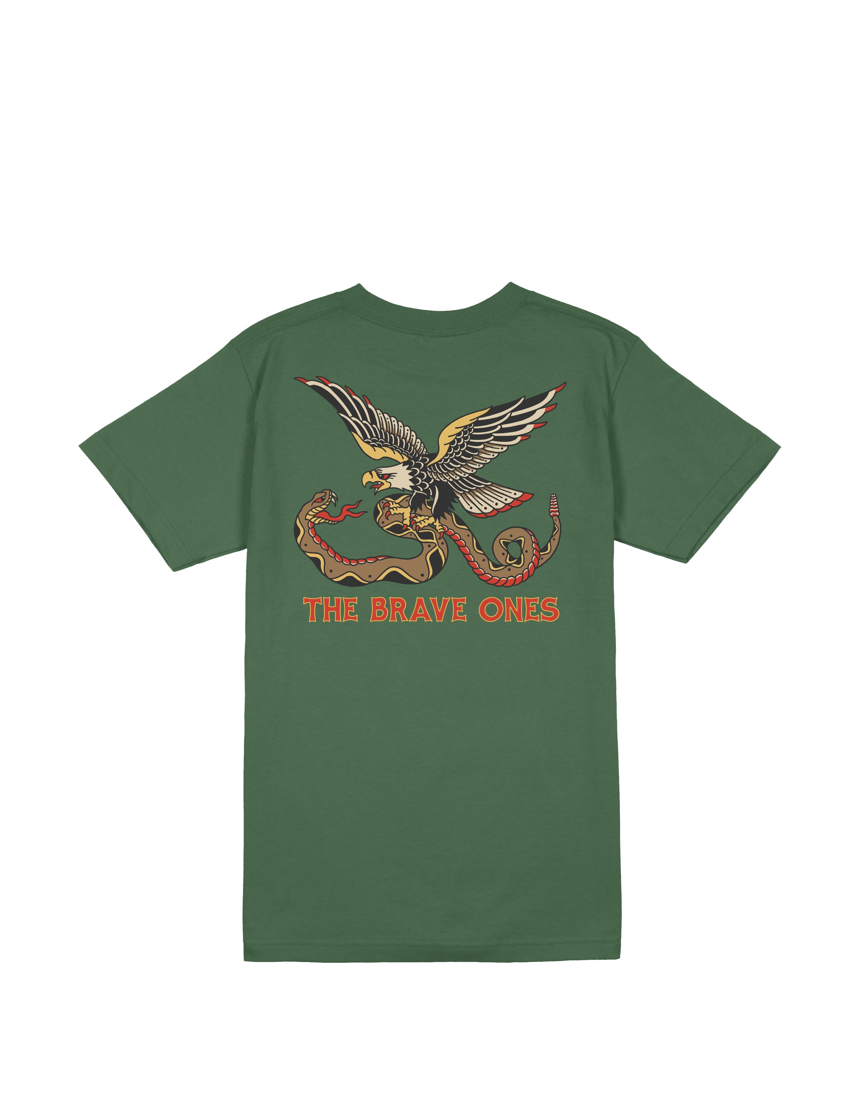 Stand Your Ground T-Shirt - Army Green | The Brave Ones