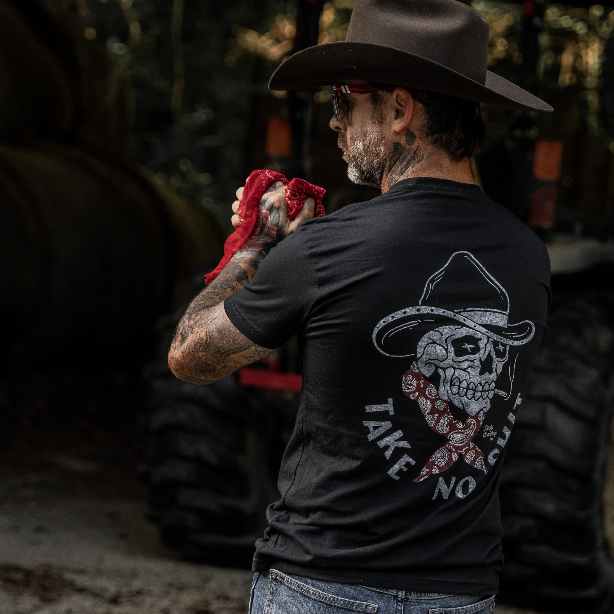 Take No Shit Cowboy Men's T-Shirt