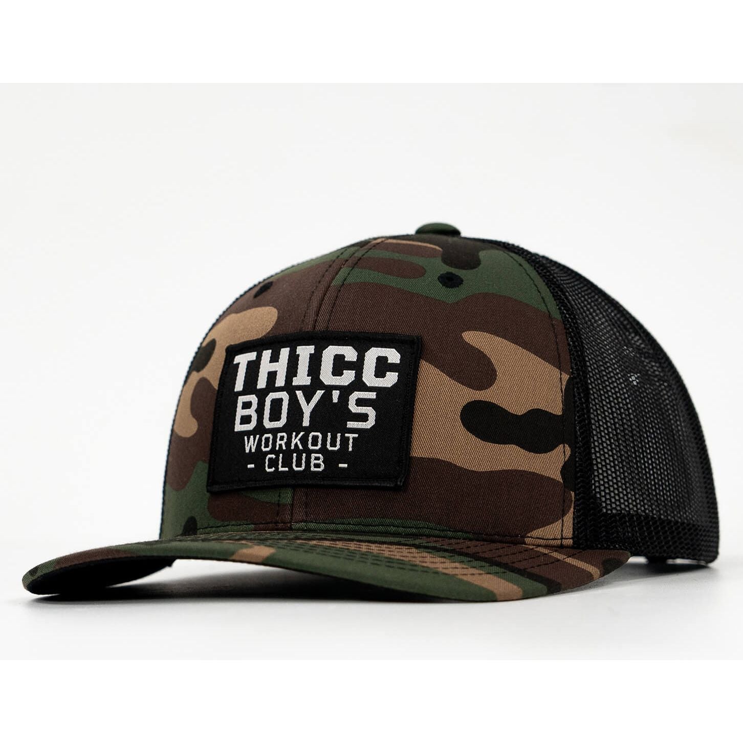 THICC BOYS WORKOUT CLUB PATCH SNAPBACK HAT