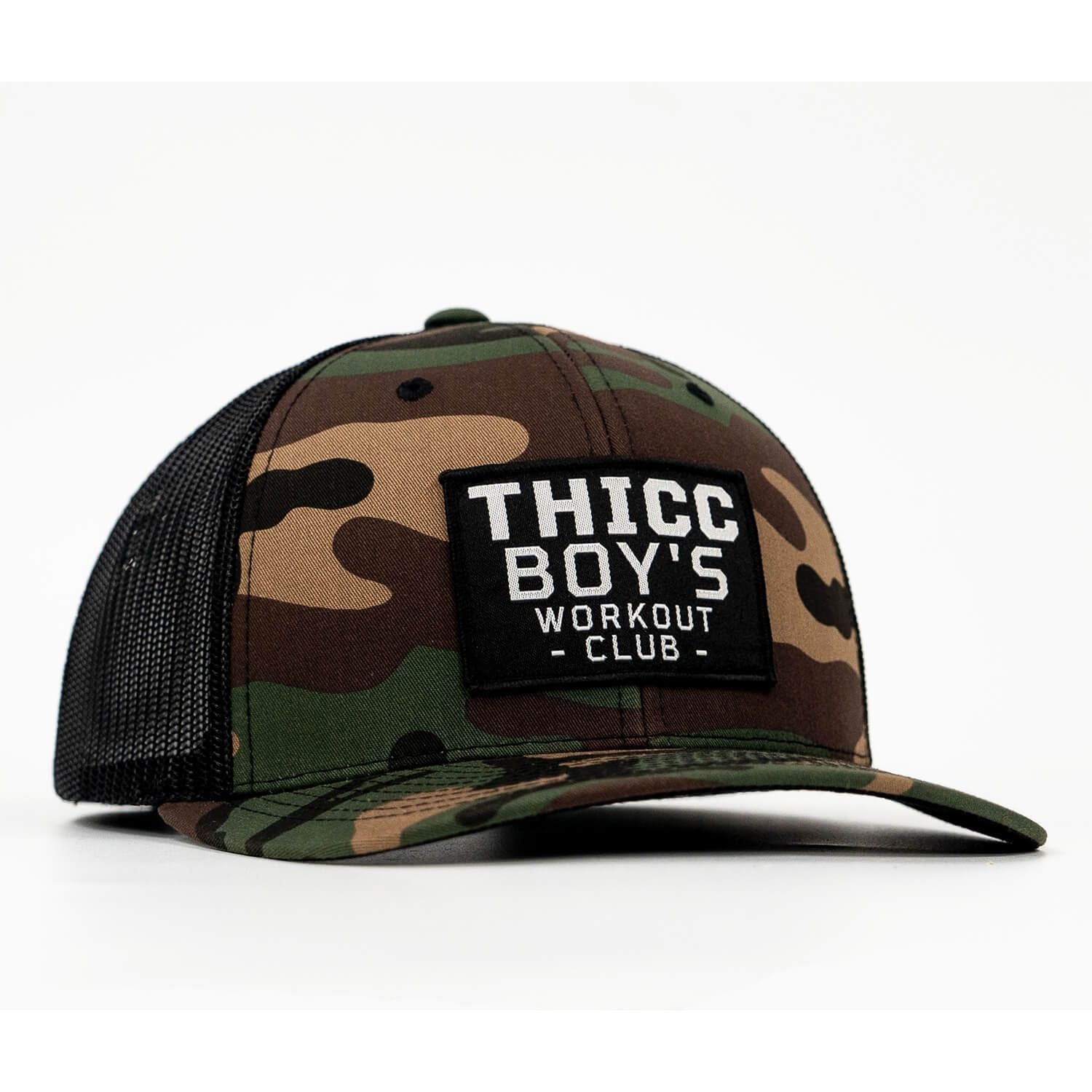 THICC BOYS WORKOUT CLUB PATCH SNAPBACK HAT