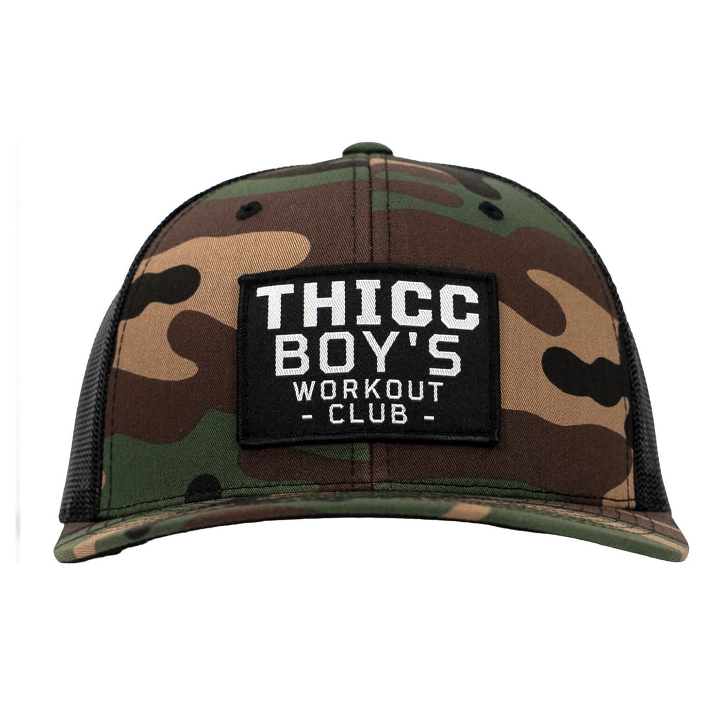 THICC BOYS WORKOUT CLUB PATCH SNAPBACK HAT