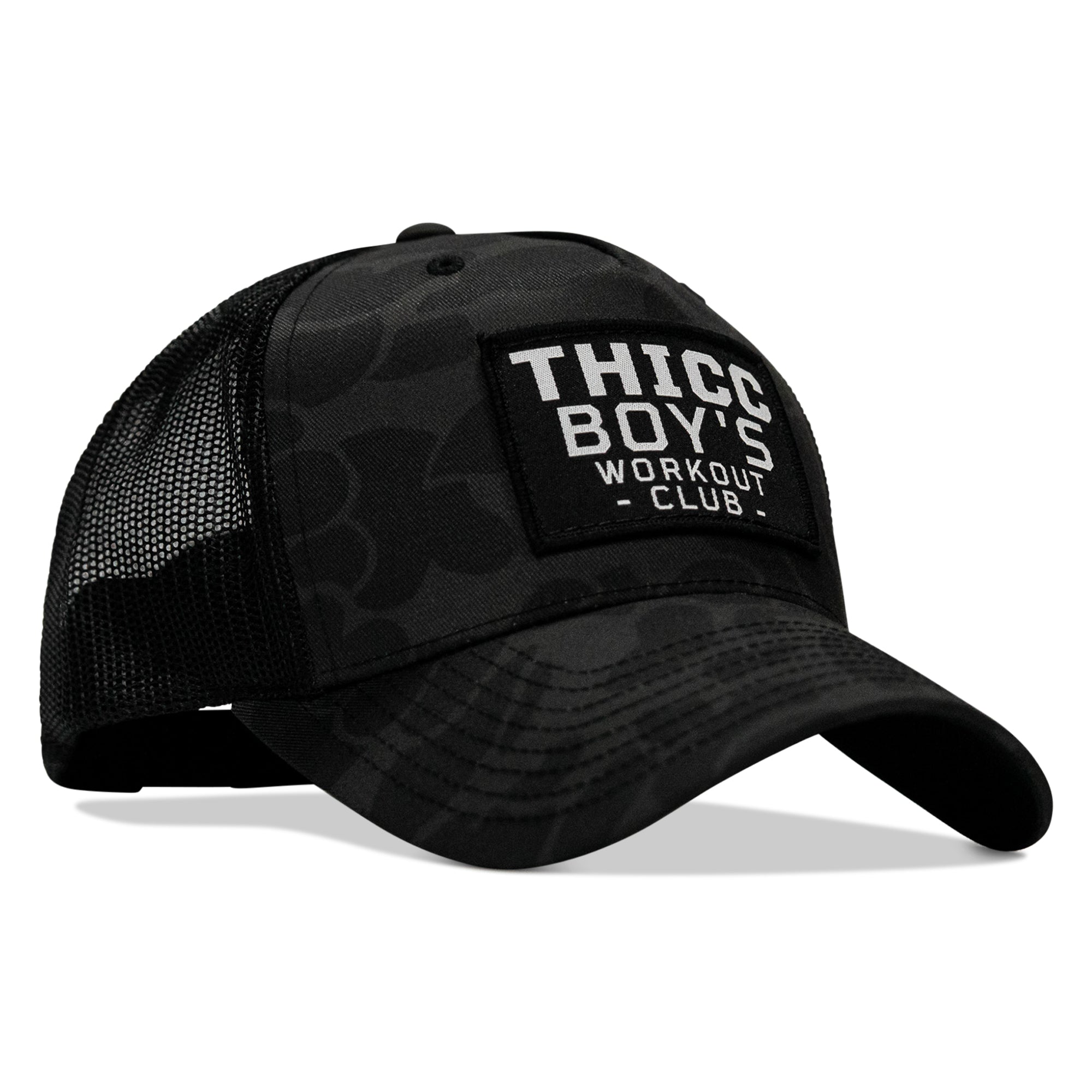 THICC BOYS WORKOUT CLUB PATCH SNAPBACK HAT