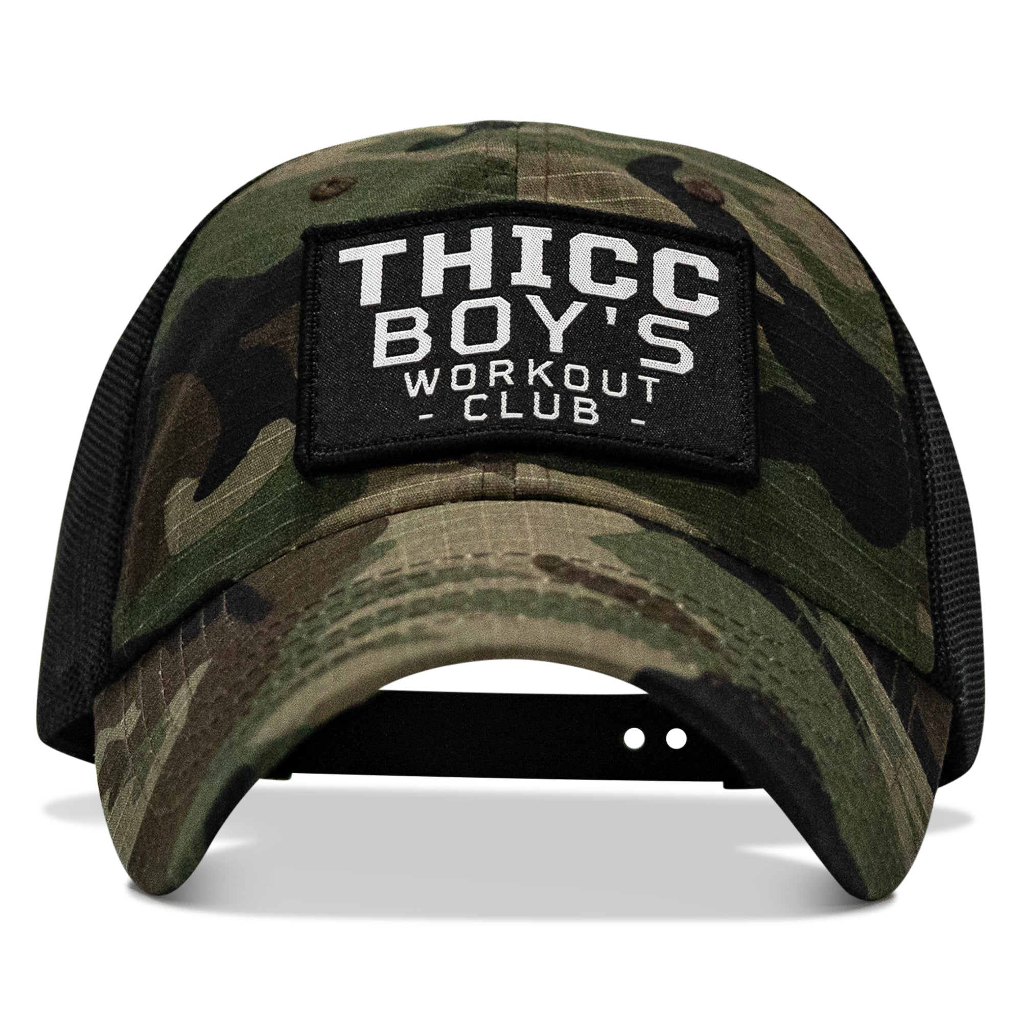 Ripstop Thicc Boys Workout Club Patch Low Profile Snapback