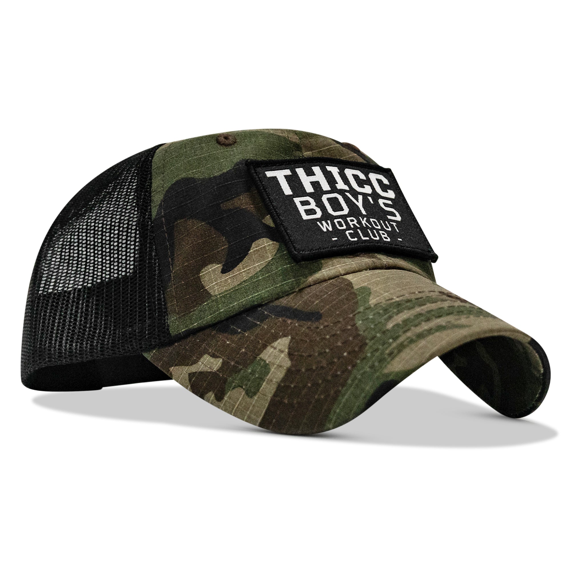 Ripstop Thicc Boys Workout Club Patch Low Profile Snapback