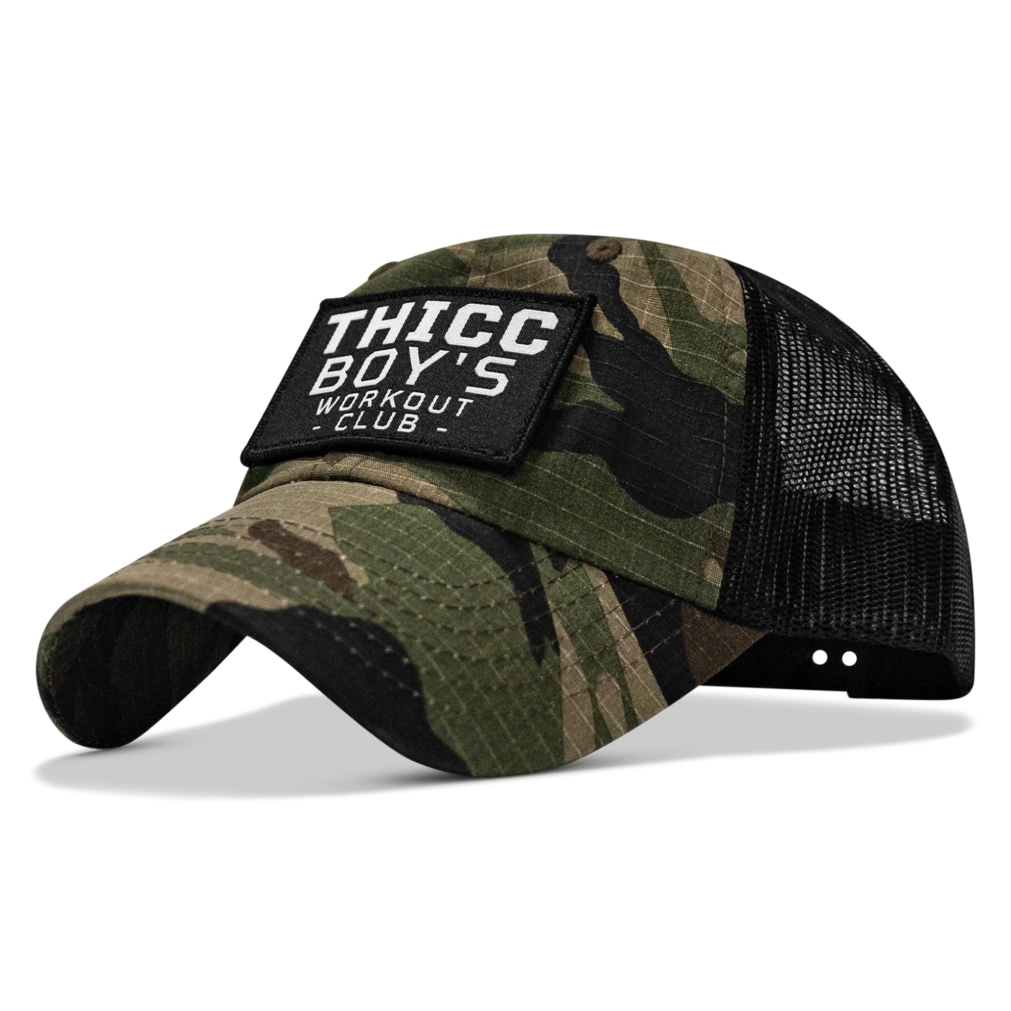 Ripstop Thicc Boys Workout Club Patch Low Profile Snapback