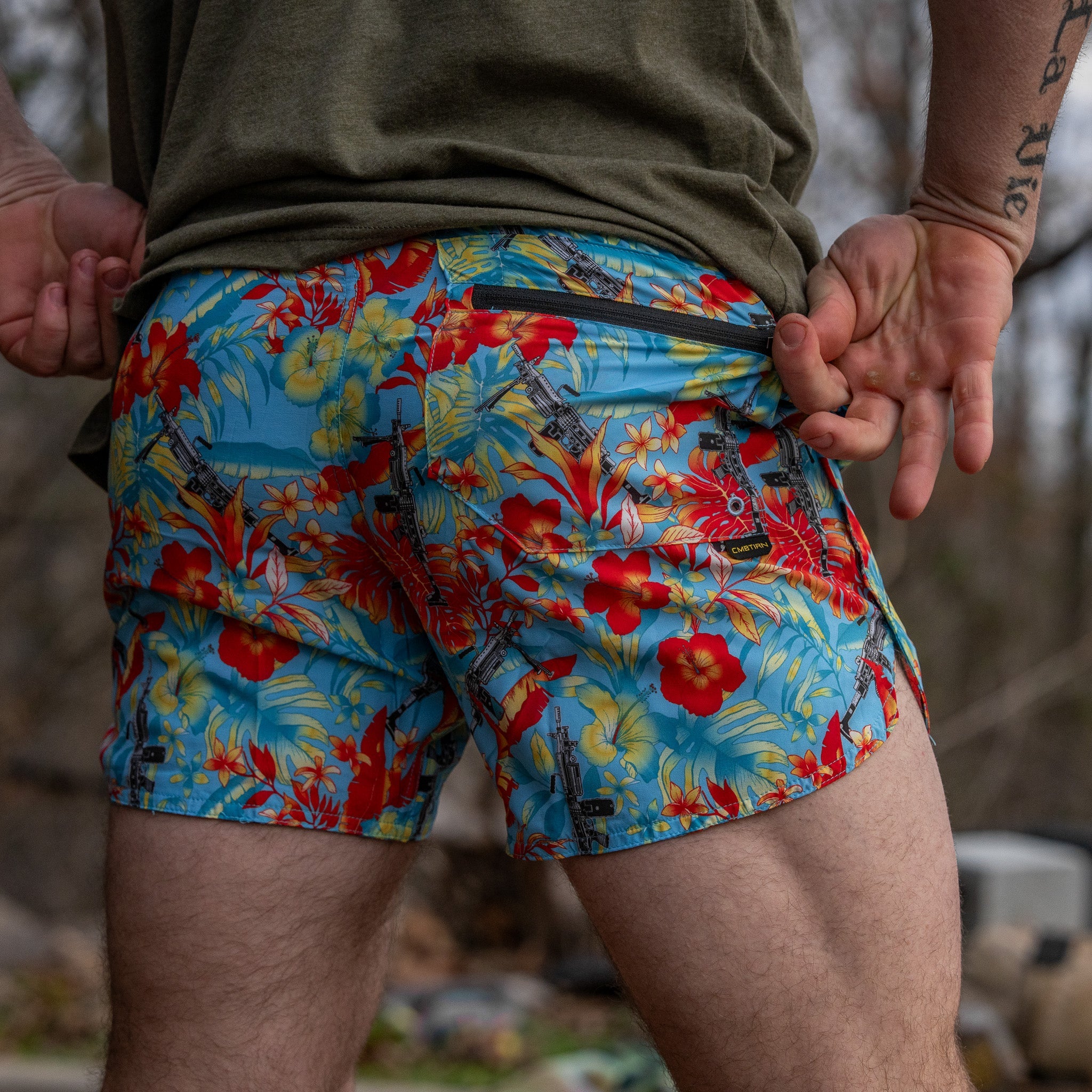 Recon Pro Trainingsshorts für Herren | 14 cm