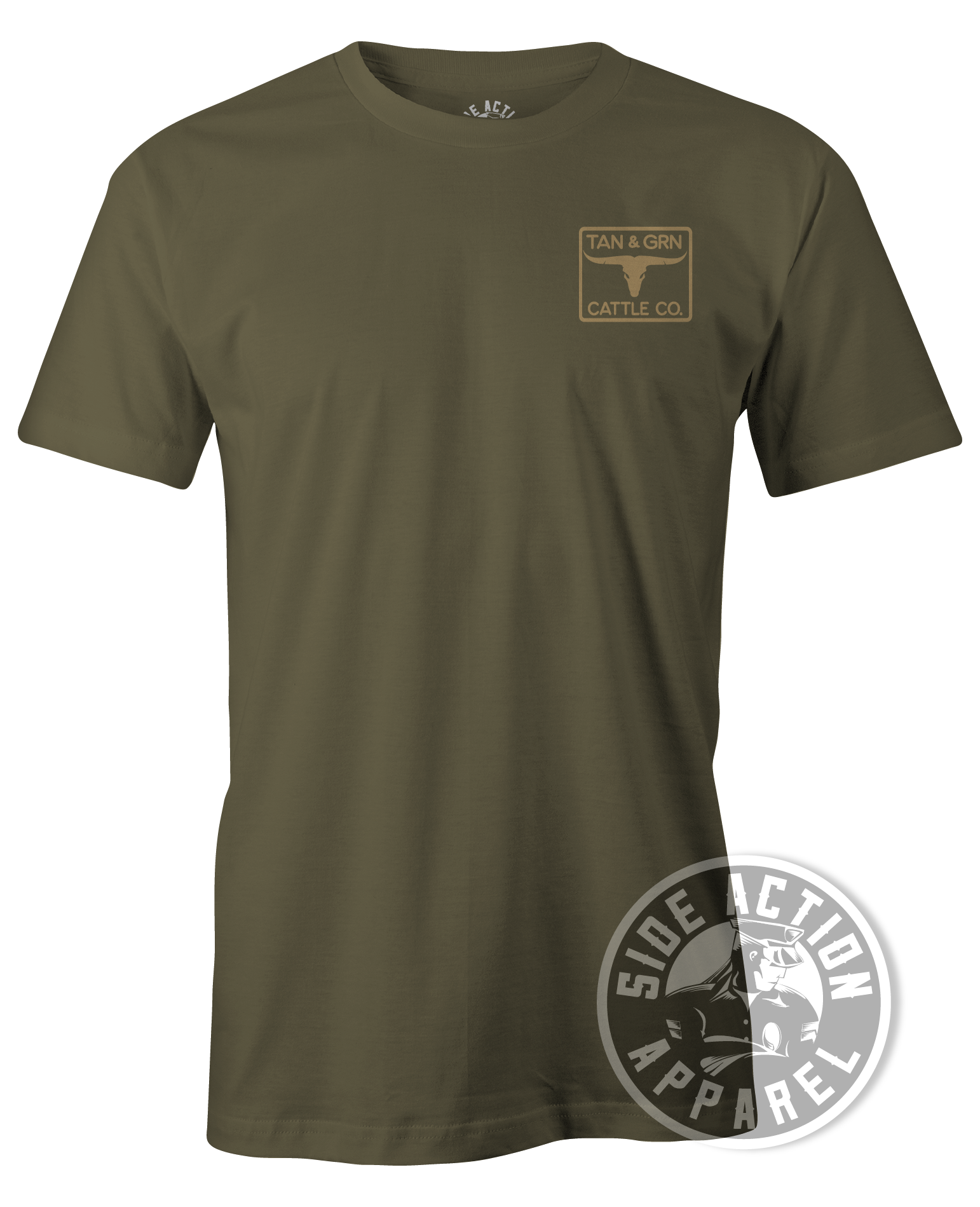 Tan & Grn Cattle Co. Tee