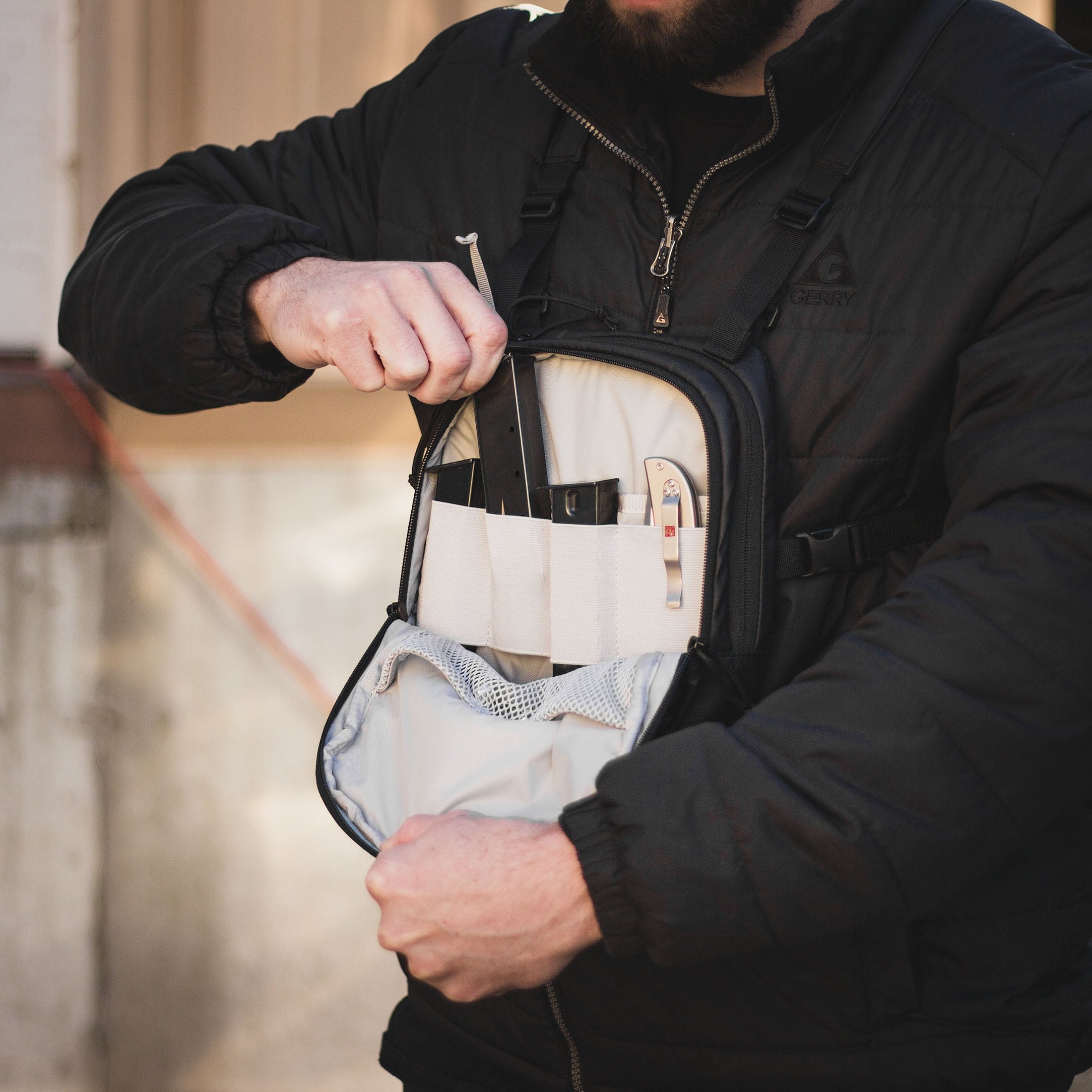 TRAILGUARD Chest Pack for Concealed Carry