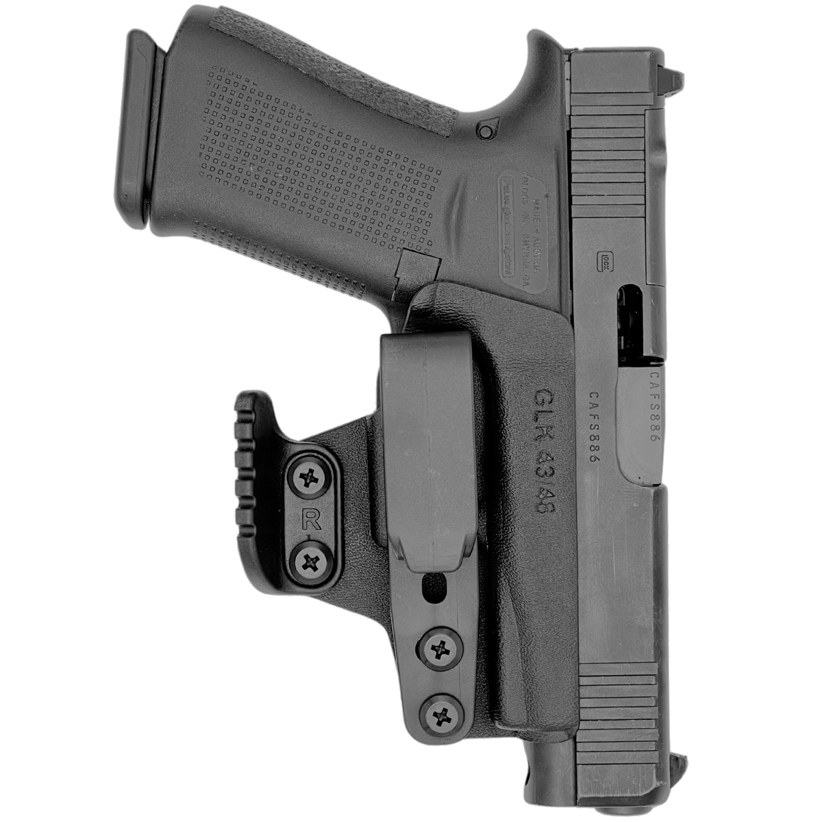 Funda con protector de gatillo - Compatible con: Glock 43X, 43, 48