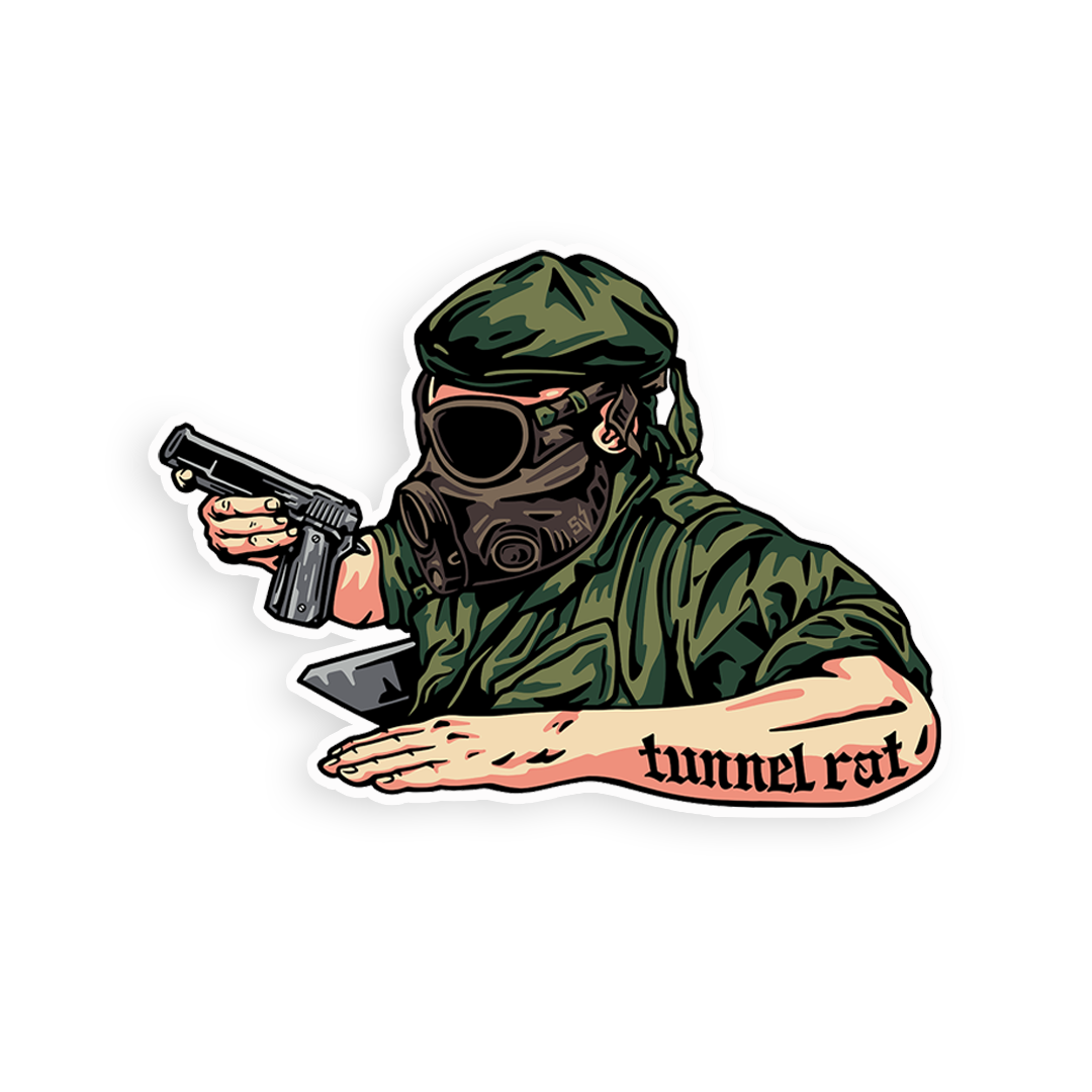 Tunnel Rat Sticker