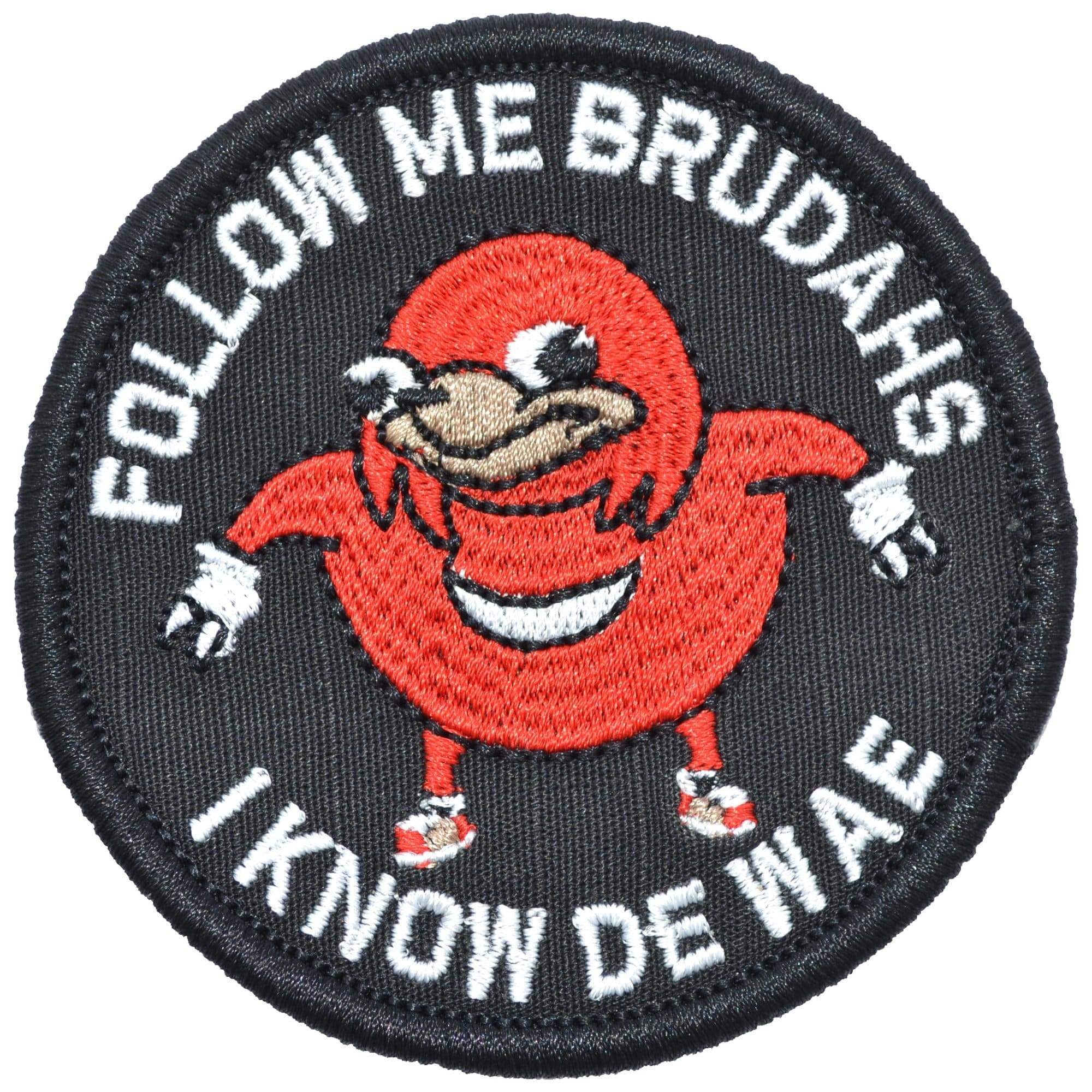 Ugandan Knuckles Follow Me Brudahs I Know De Wae - 3 inch Round Patch