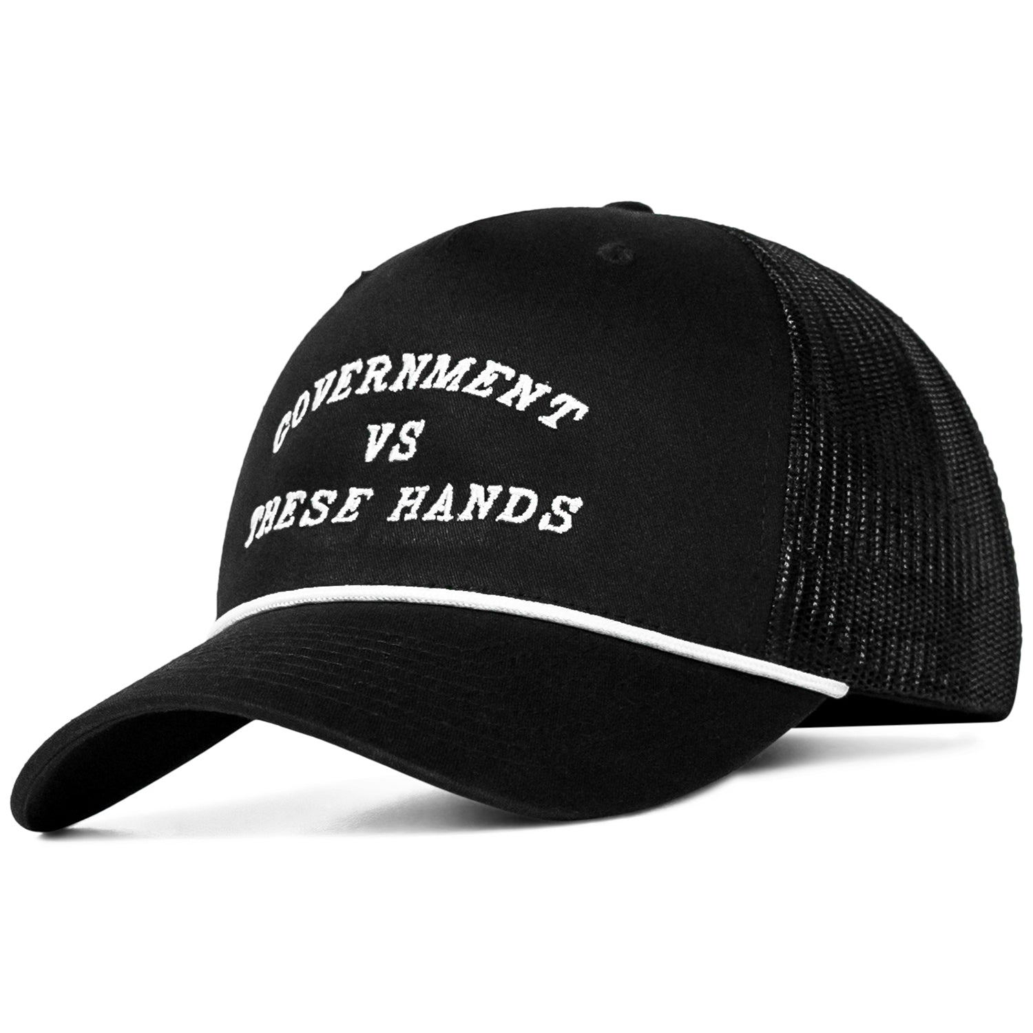 Government -vs- These Hands Rope SnapBack Hat