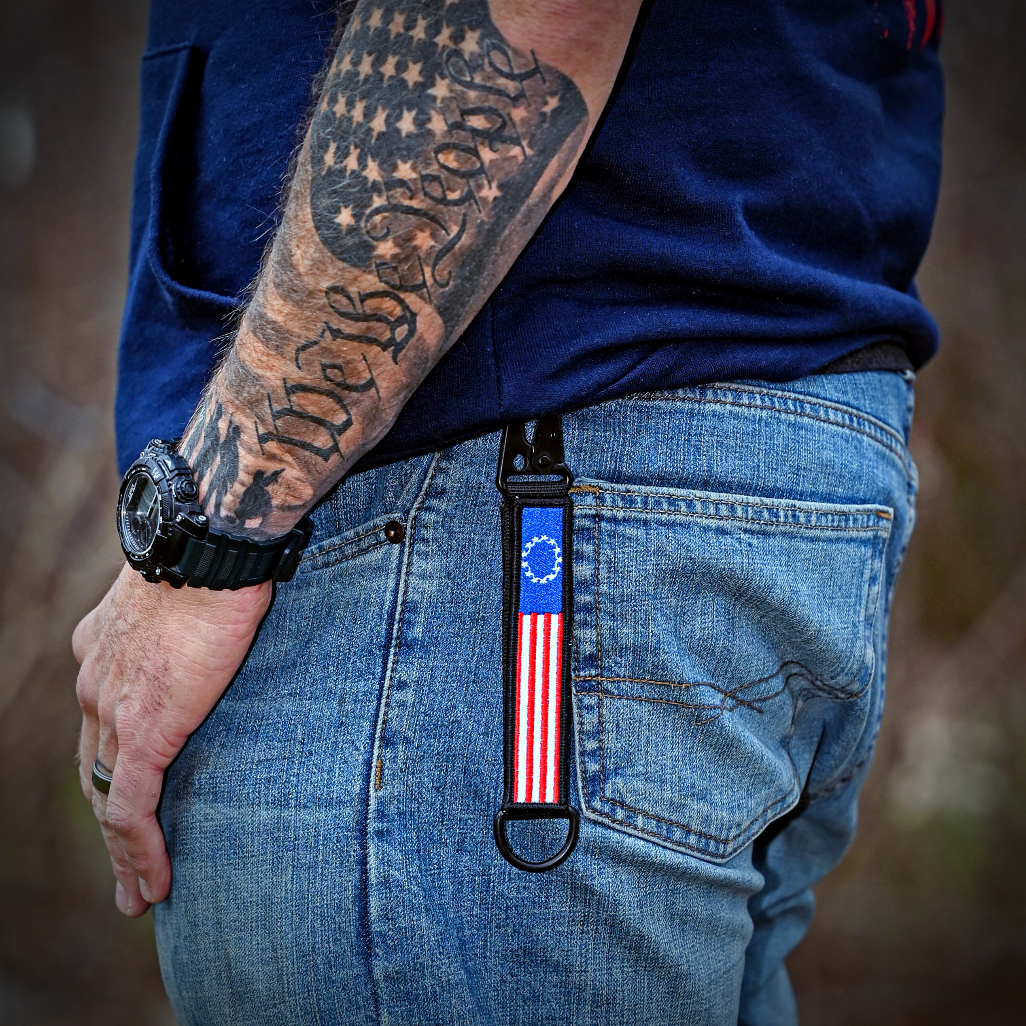 American Made Heavy Duty Tactical Keychain - We The People