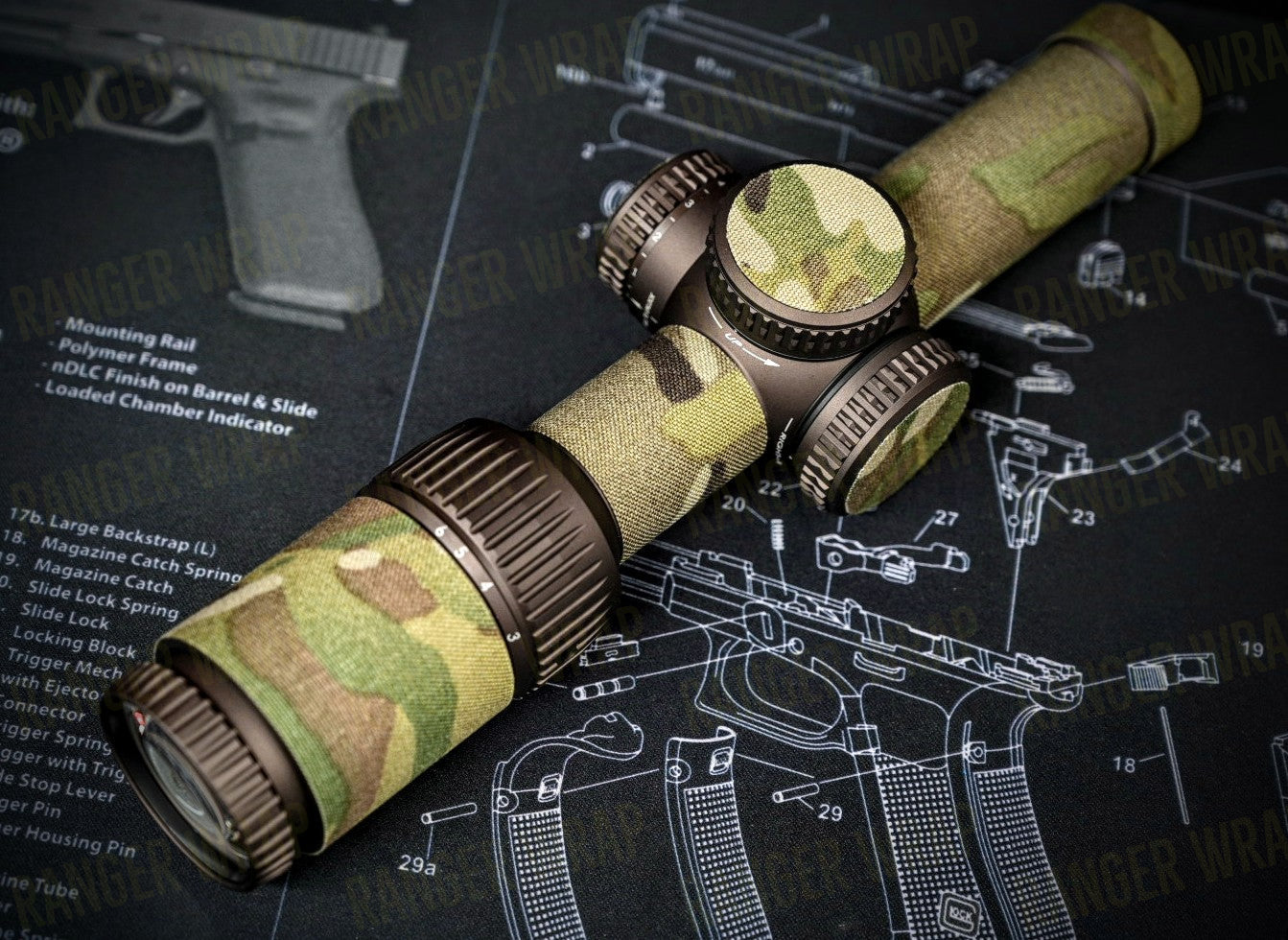 Vortex Razor HD Gen II 1-6 - Optic Wrap in Cordura Fabric