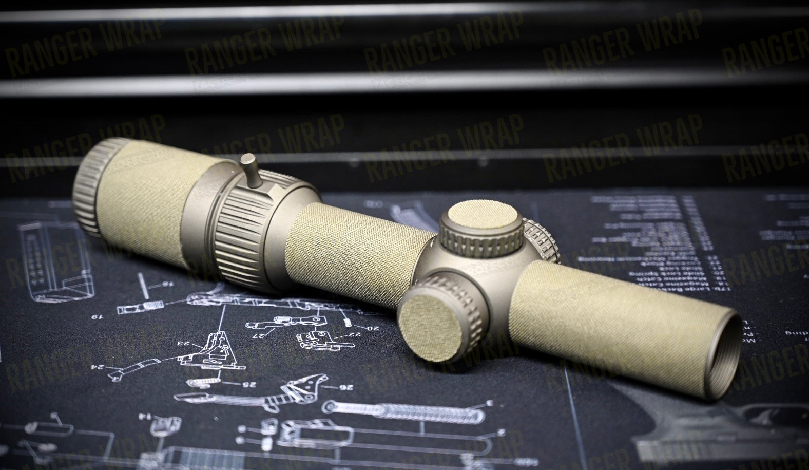 Vortex Strike Eagle 1-6 Gen 2 - Optic Wrap in Cordura Fabric