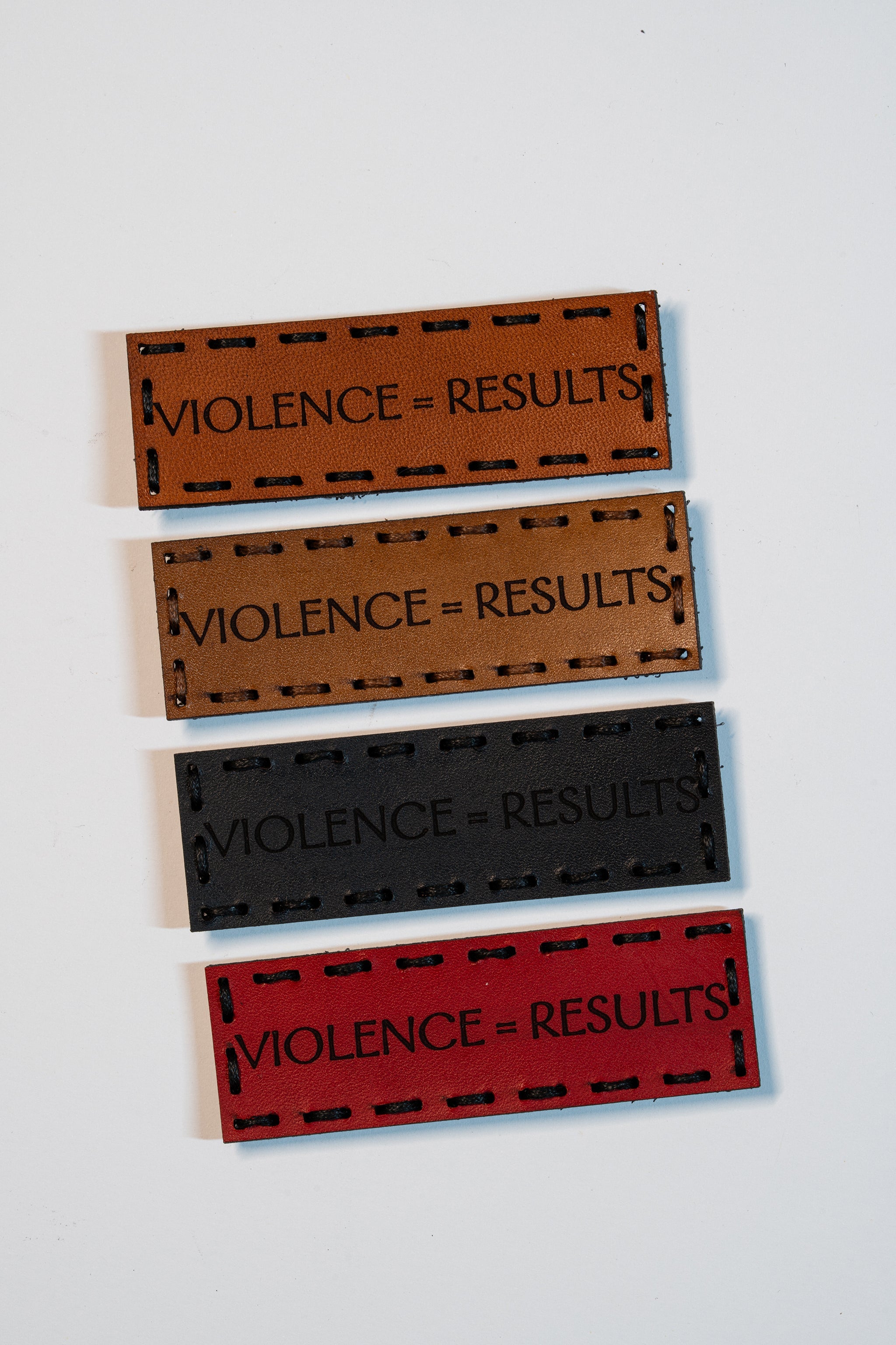 VIOLENCE = RESULTS LEATHER PATCH