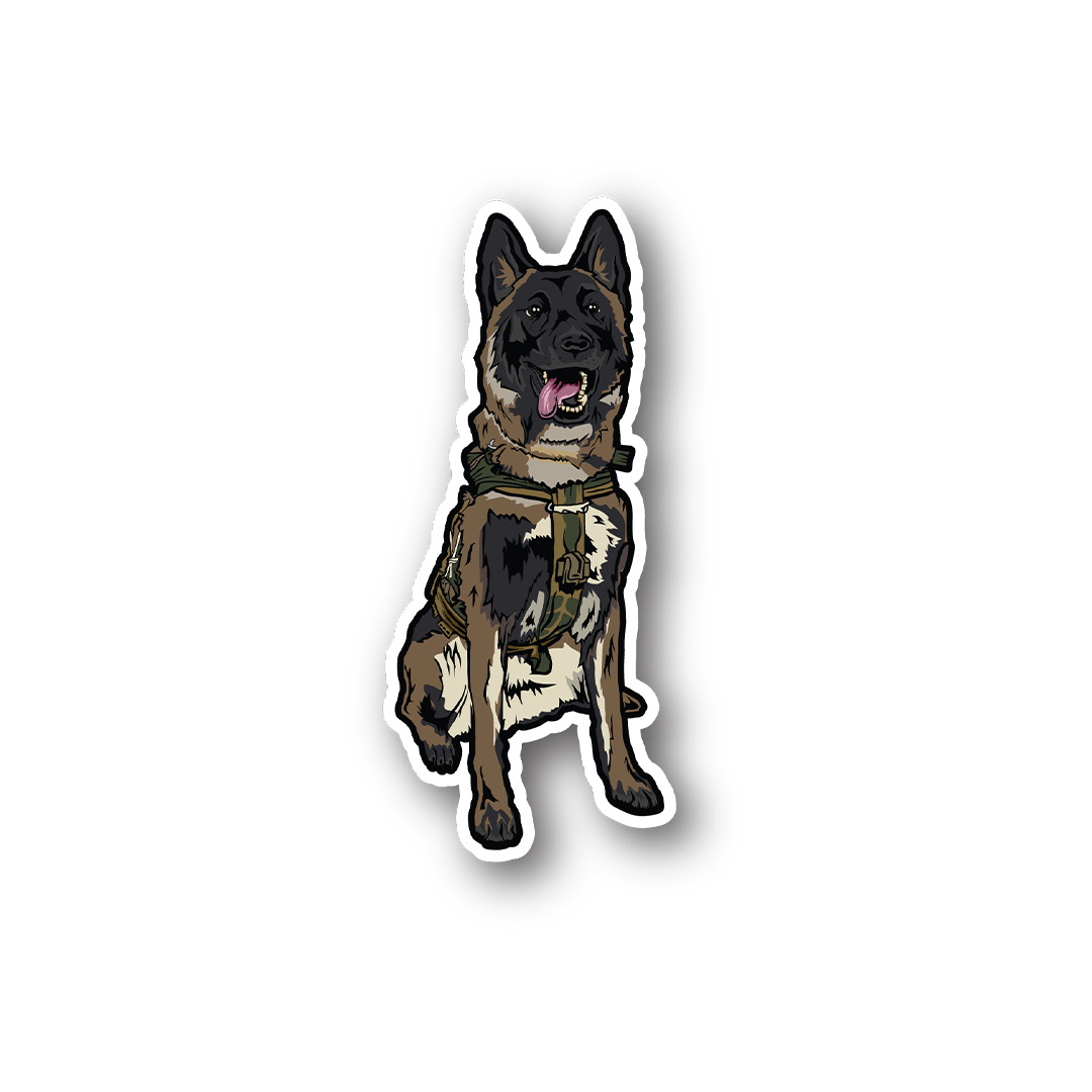 WAR DOG SOLO STICKER