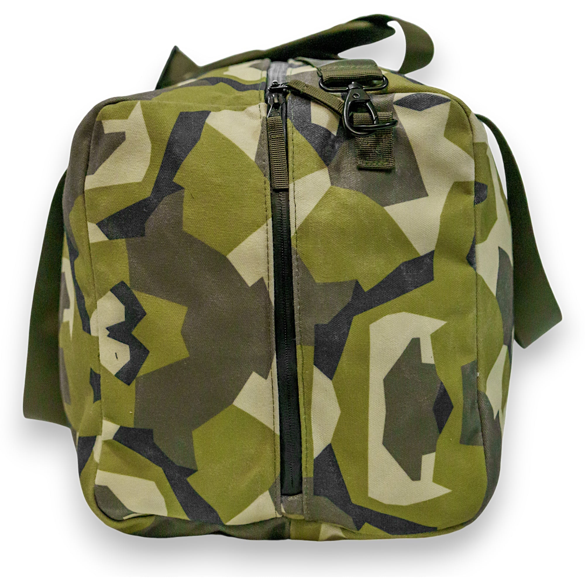 Wasserdichte XL 57,5-Liter-Duffel-Tasche aus gewachster Baumwolle