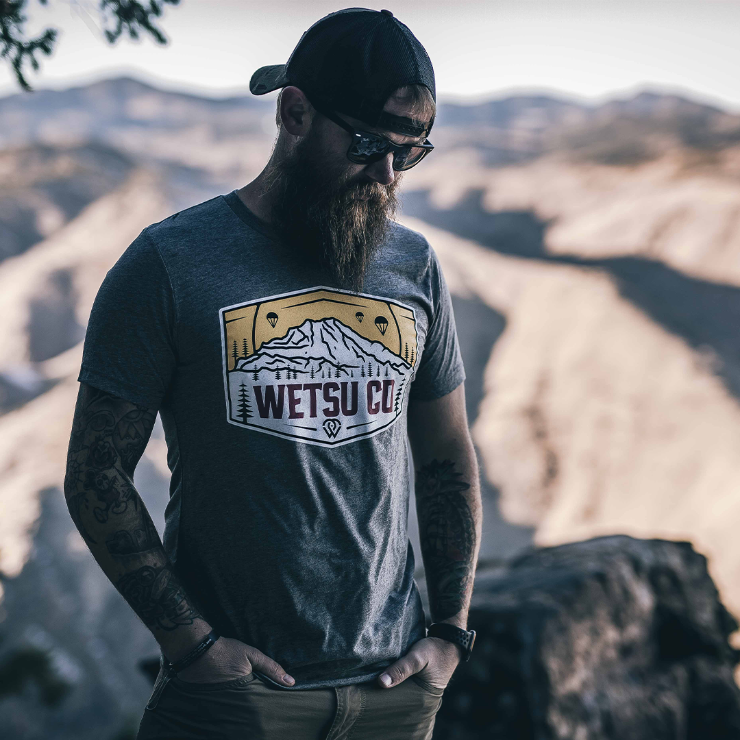 WETSU Mountains Athletic Shirt