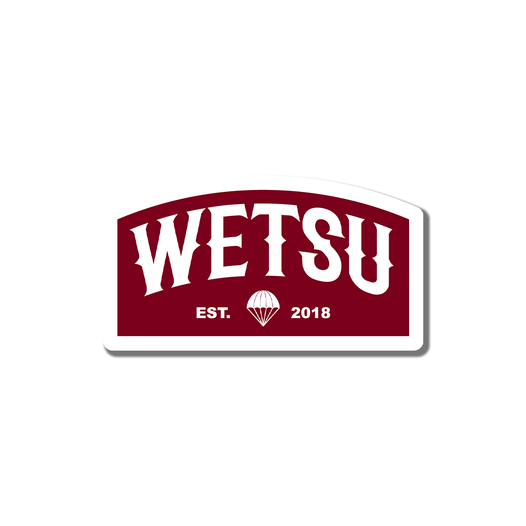 WETSU 2018 Sticker