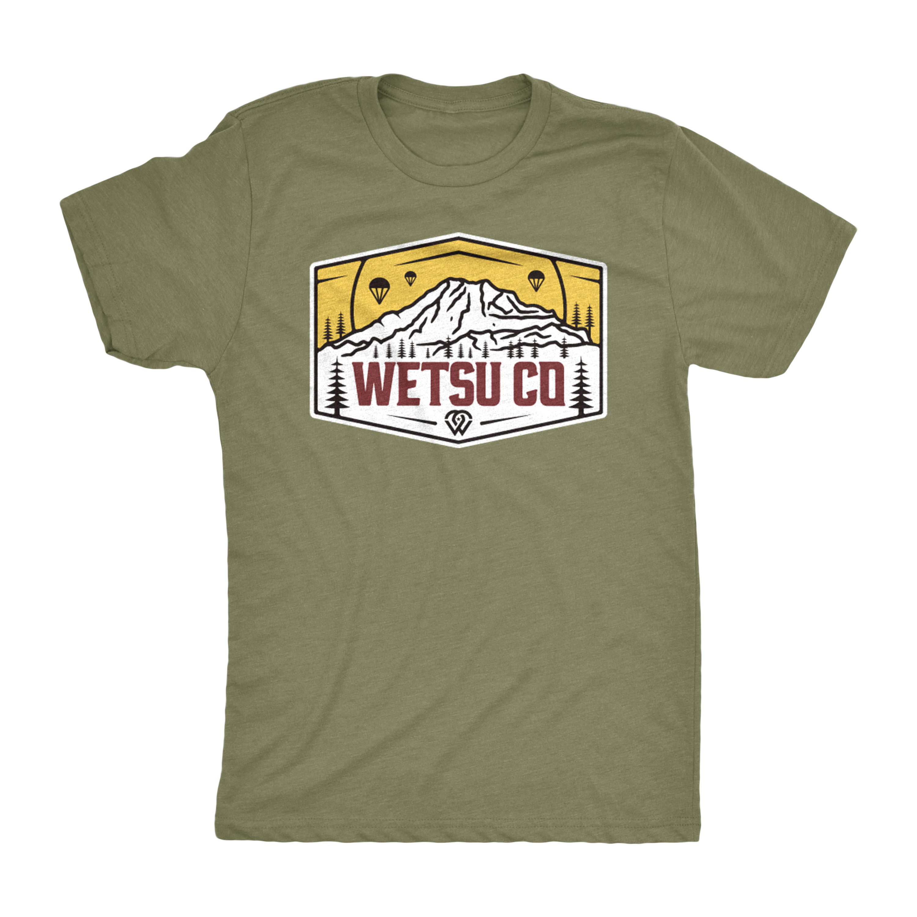 WETSU Mountains Athletic Shirt