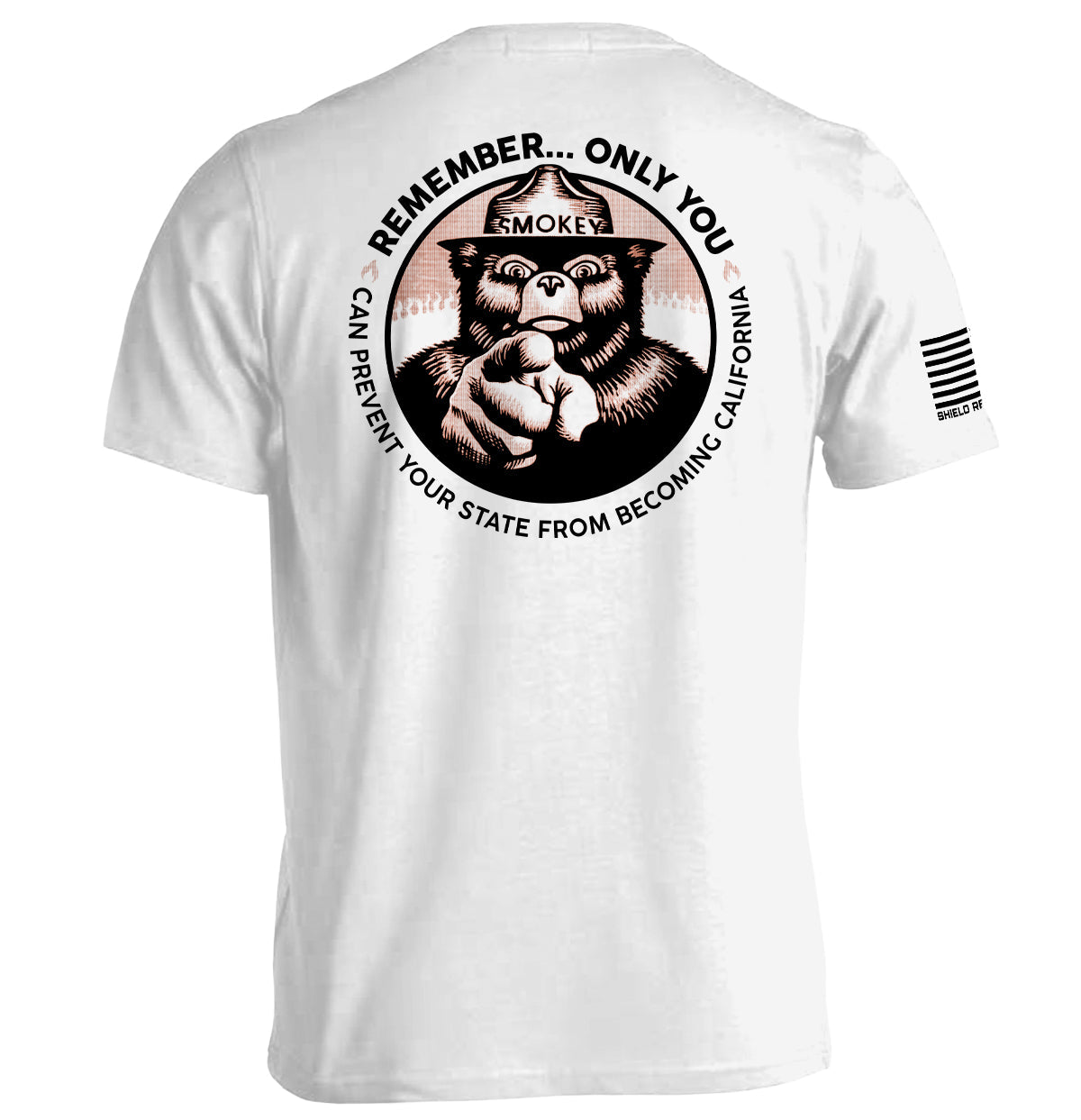 Remember Only you can prevent your state from becoming California