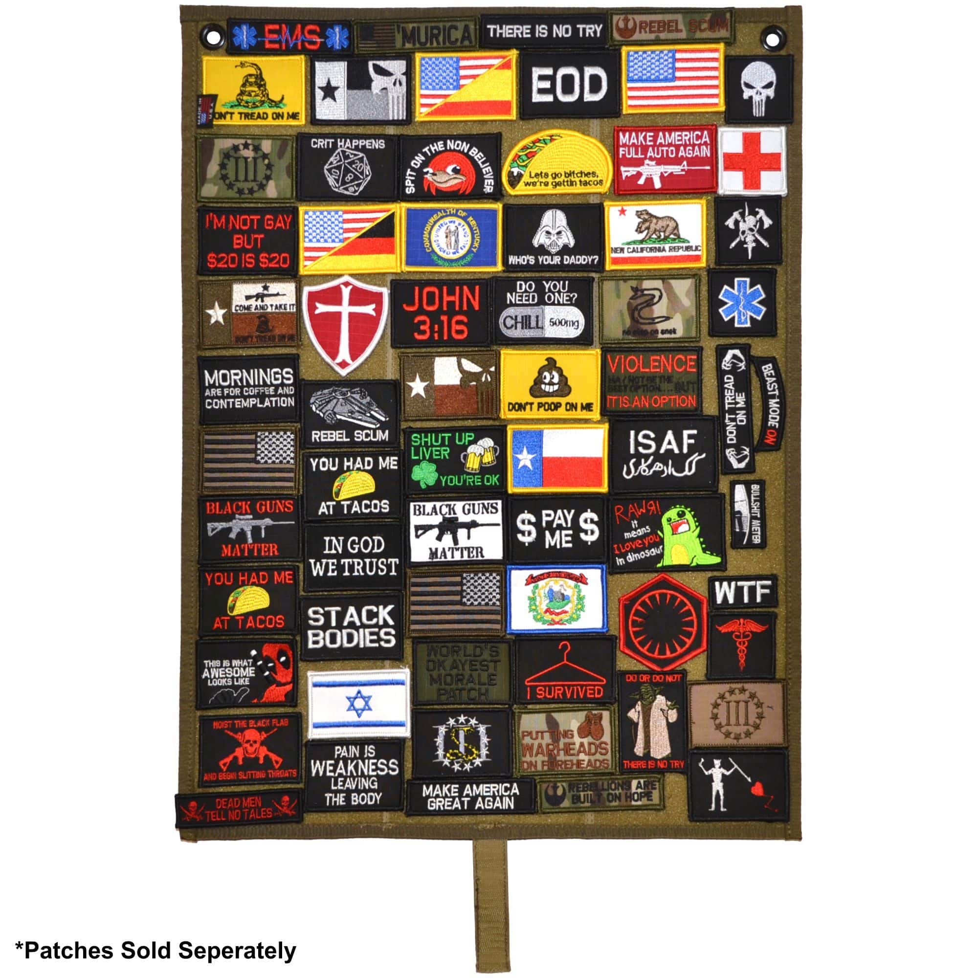 18'' x 24'' - Tactical Patch Mat