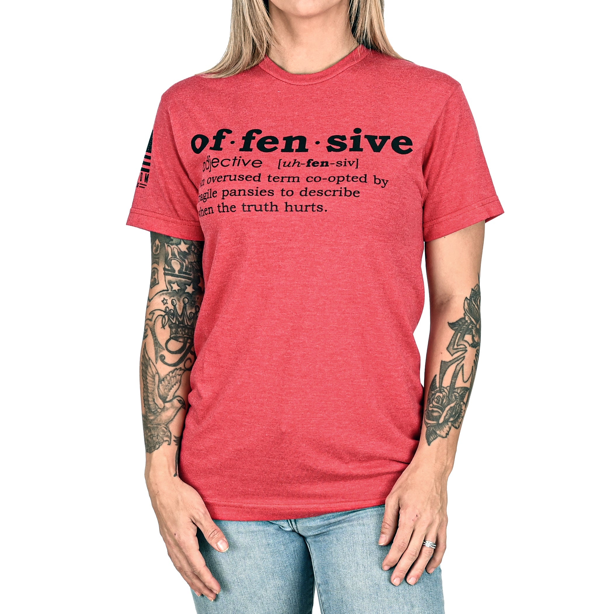 Women's Offensive Defined Boyfriend Fit T-Shirt