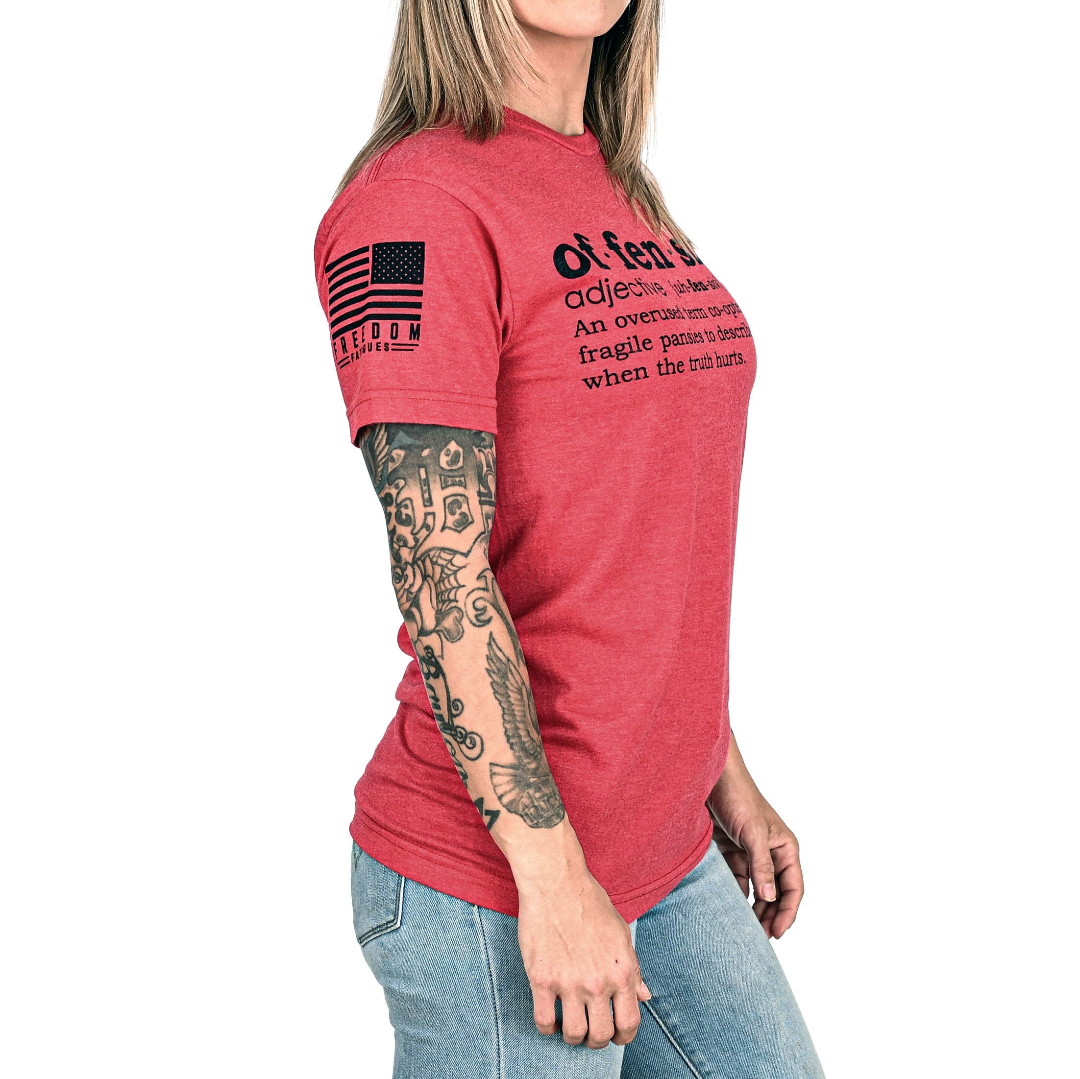 Women's Offensive Defined Boyfriend Fit T-Shirt