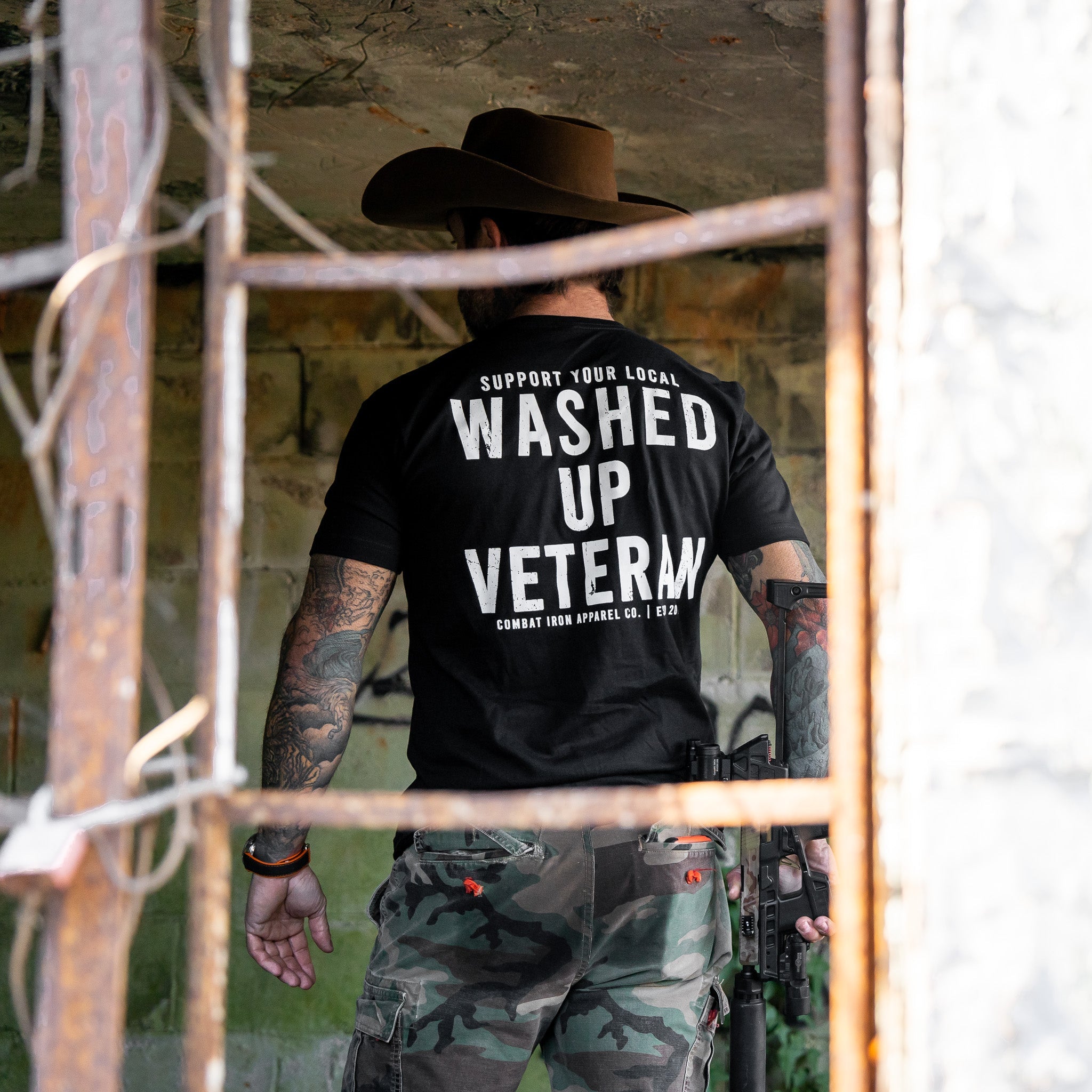 Washed Up Veteran Men's T-Shirt