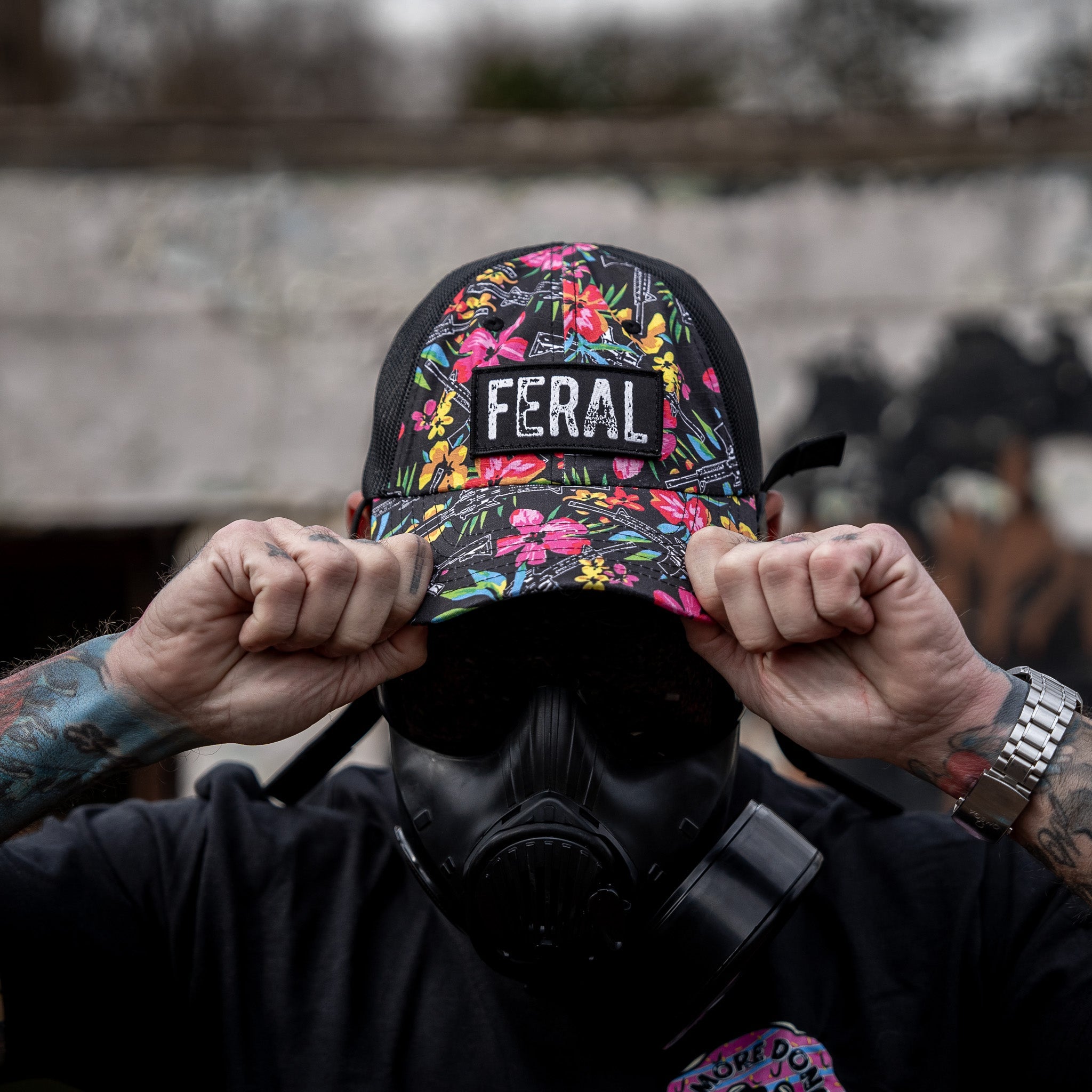 Feral Patch Low Profile RipStop Snapback Hat