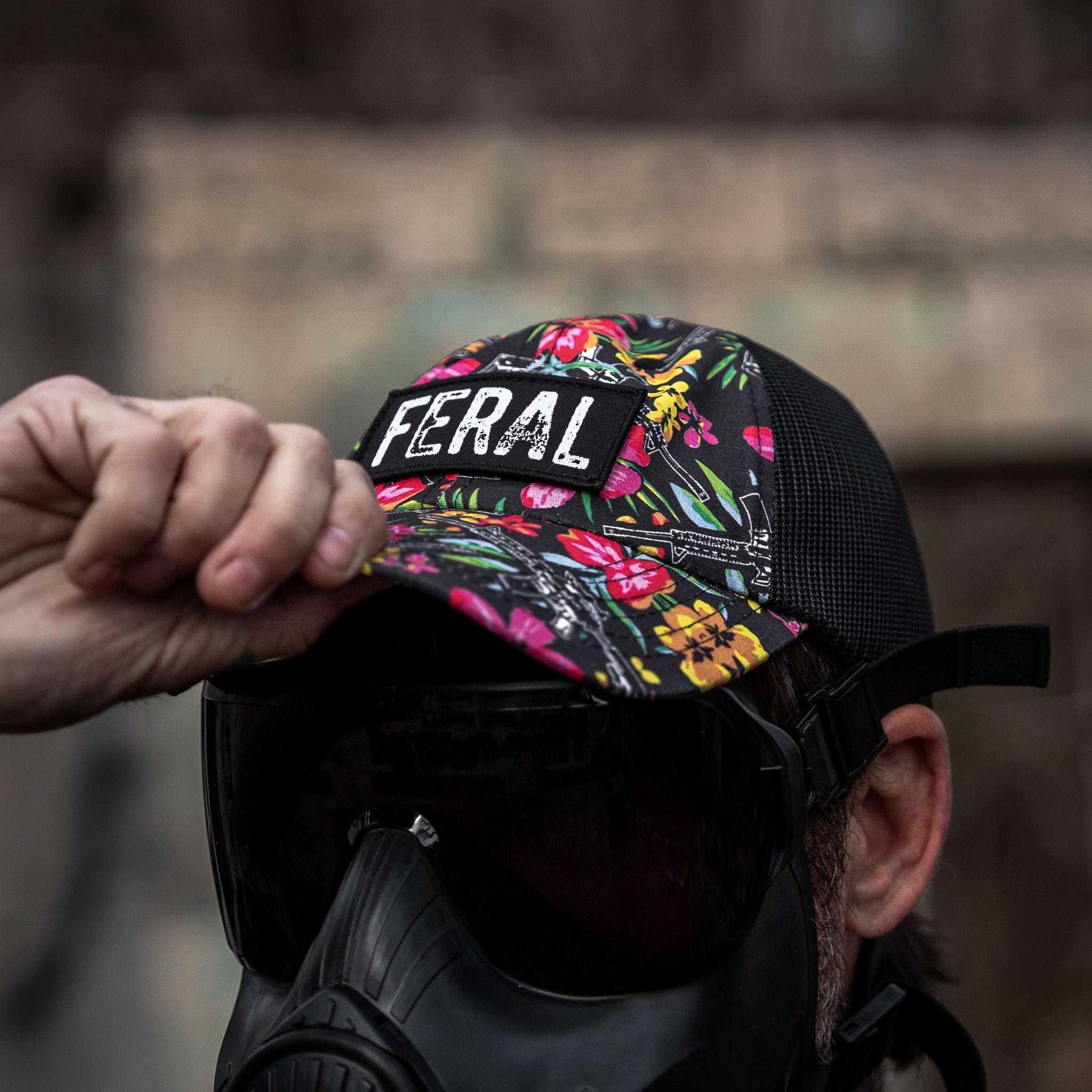 Feral Patch Low Profile RipStop Snapback Hat