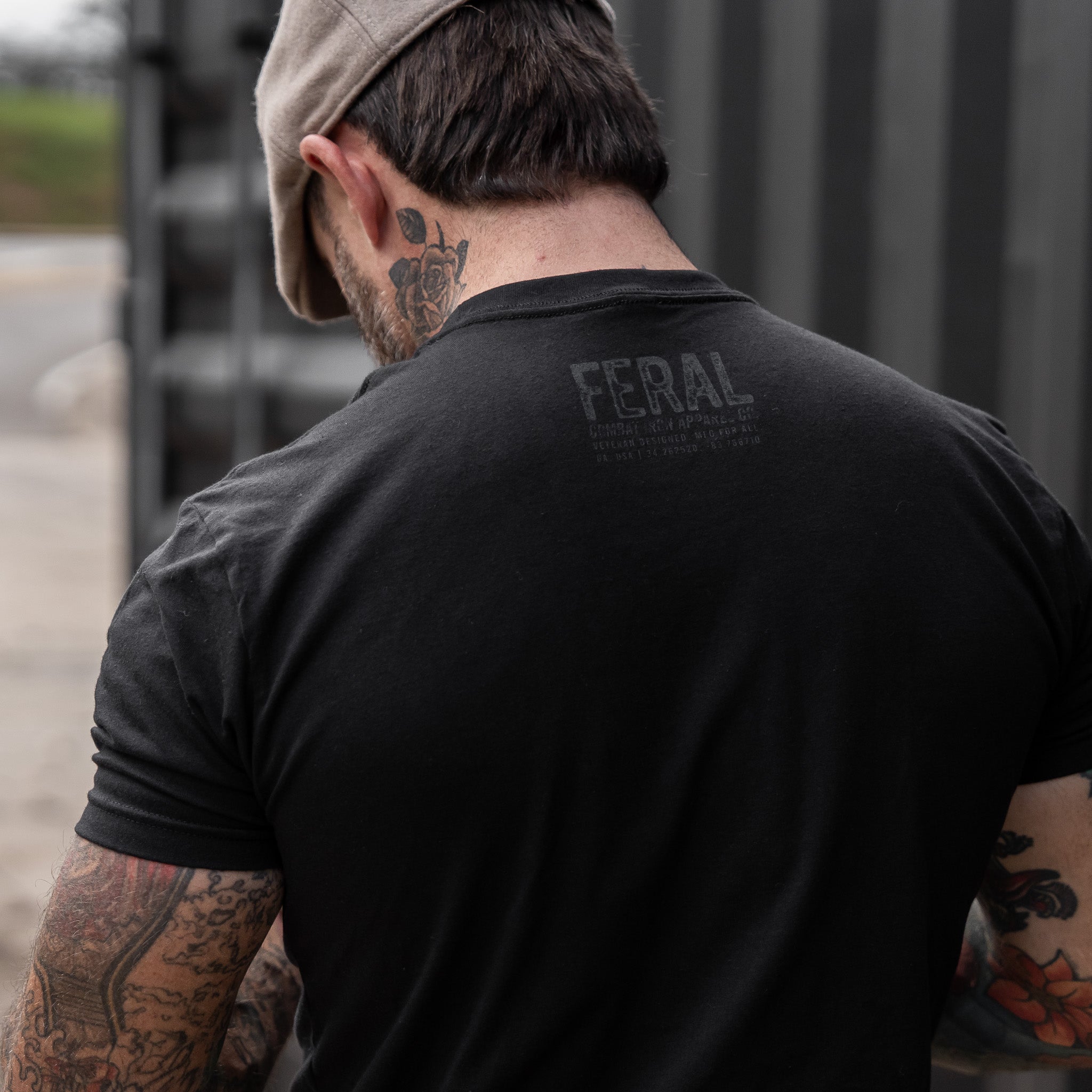 Feral Distressed Men's T-Shirt