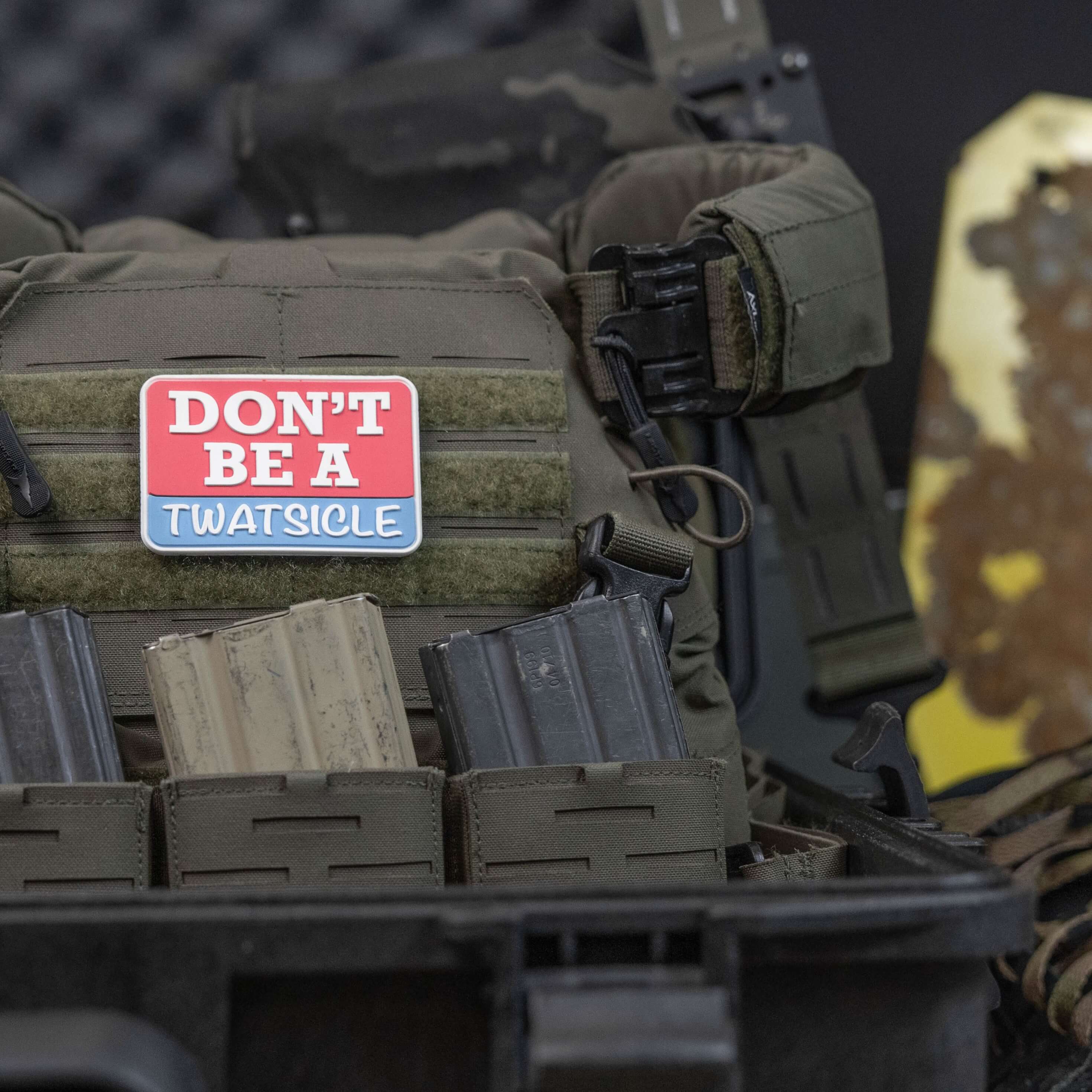 Don't Be A Twatsicle PVC Patch
