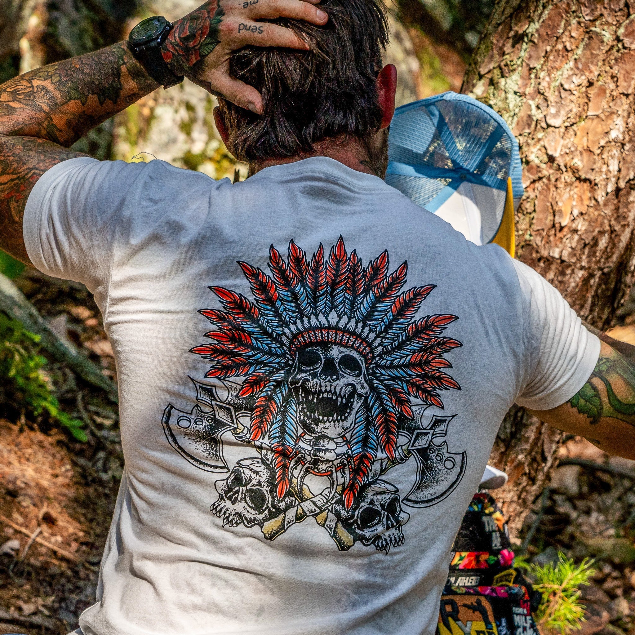 Warrior Spirit Indian Head Men's T-Shirt