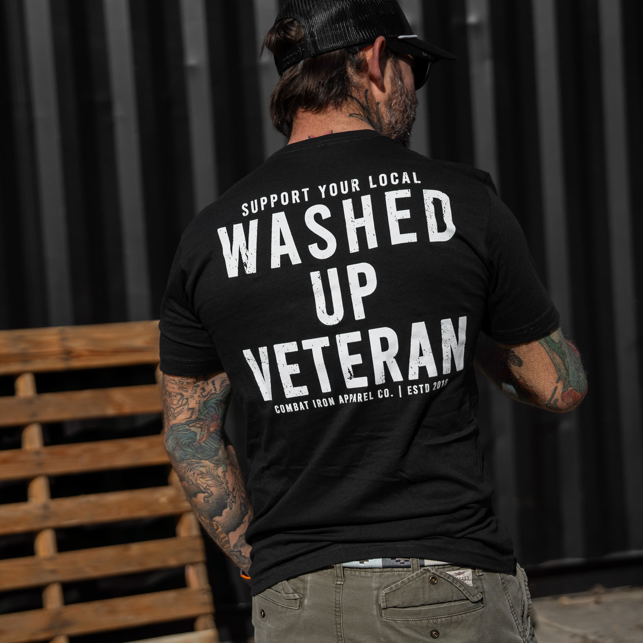 Washed Up Veteran Men's T-Shirt