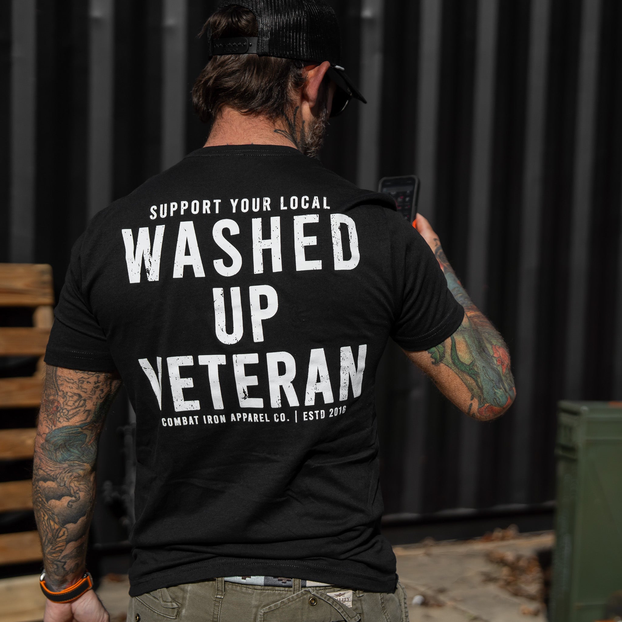 Washed Up Veteran Men's T-Shirt